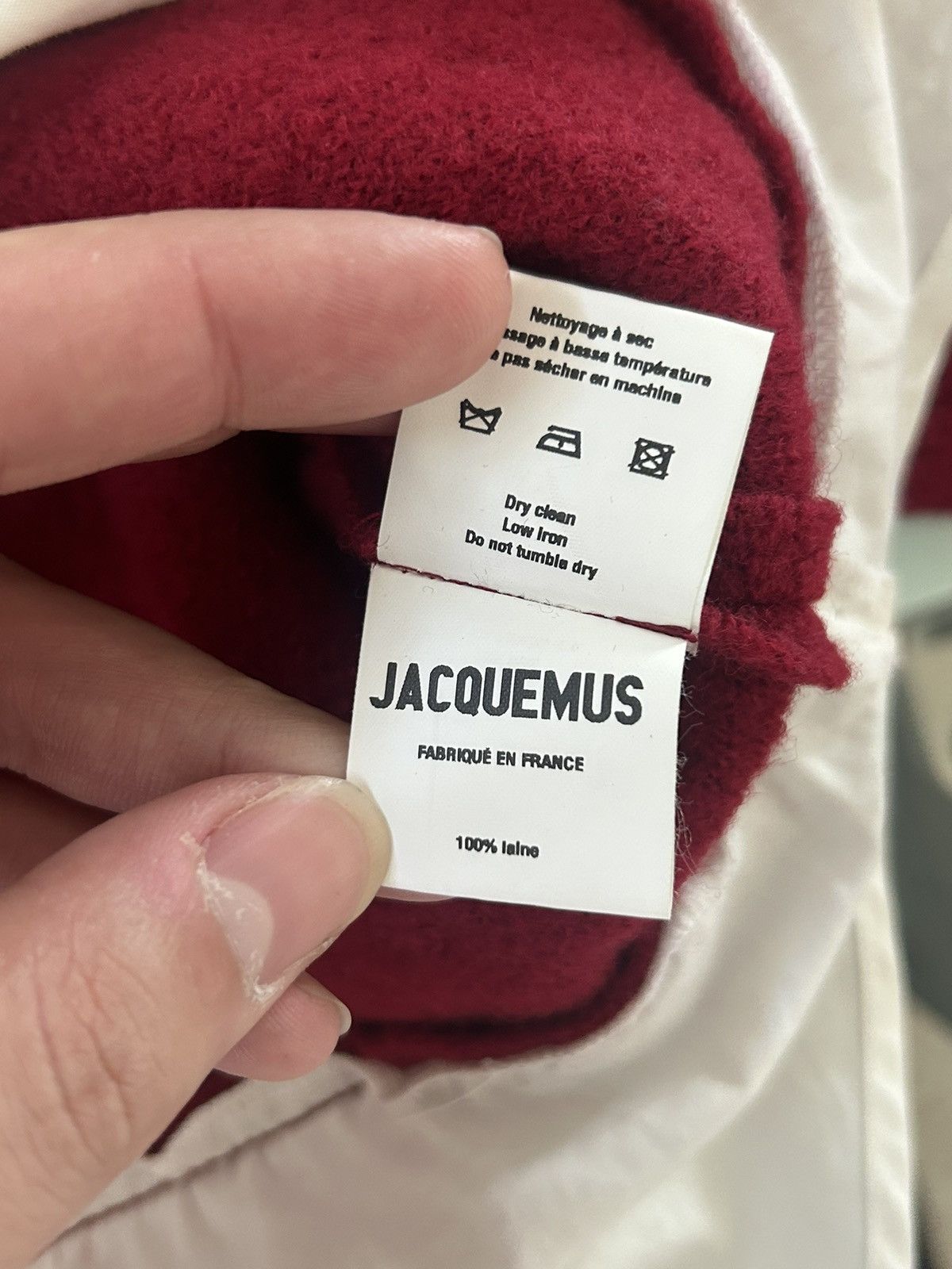 Jacquemus Fuzzy Hybrid Cropped Blouse Size XS / US 0-2 / IT 36-38 - 7 Thumbnail