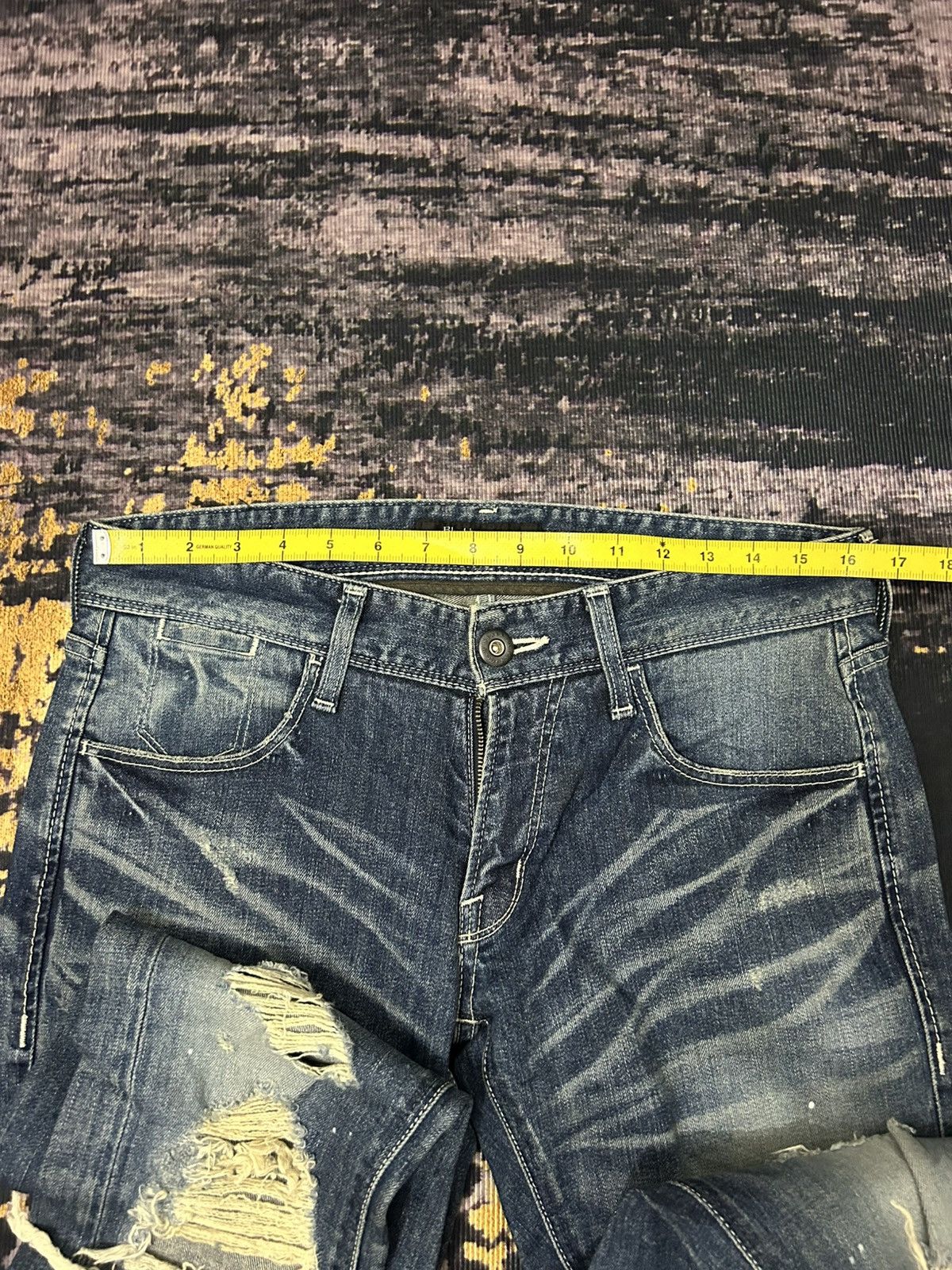 Undercover Black By Vanquish Disressed Jeans Undercover Style Size US 32 / EU 48 - 17 Thumbnail