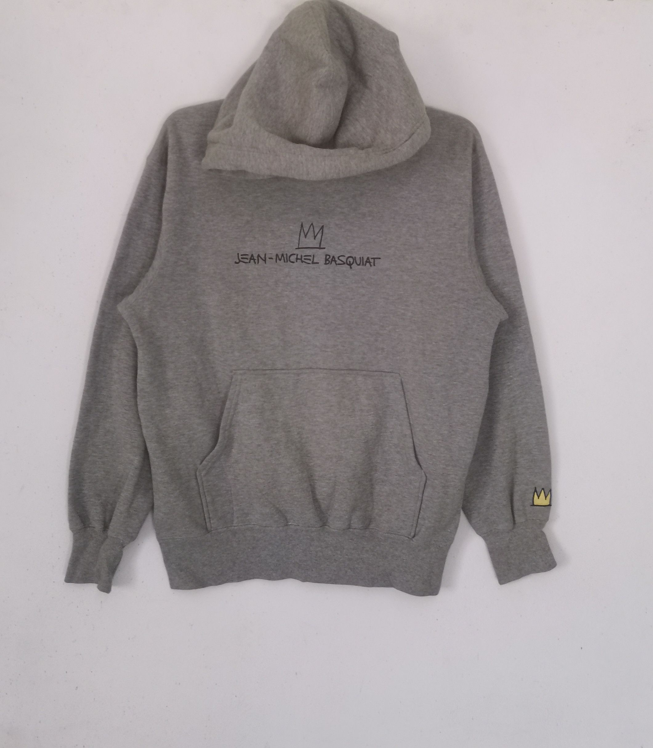 Jean-Michel Basquiat Rare Jean Michel Basquiat hoodies grey colour Size US M / EU 48-50 / 2 - 1 Thumbnail