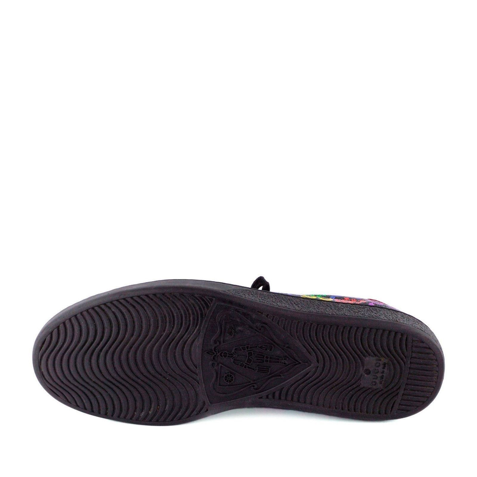 Gucci Gucci Ace Psychedelic GG Monogram Logo Leather Sneakers Size US 10.5 / EU 43-44 - 5 Thumbnail