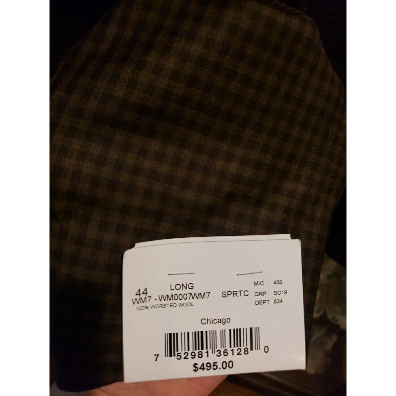 Other NEW Walter Morton Sport Coat Men 44 L Size 44L - 6 Thumbnail