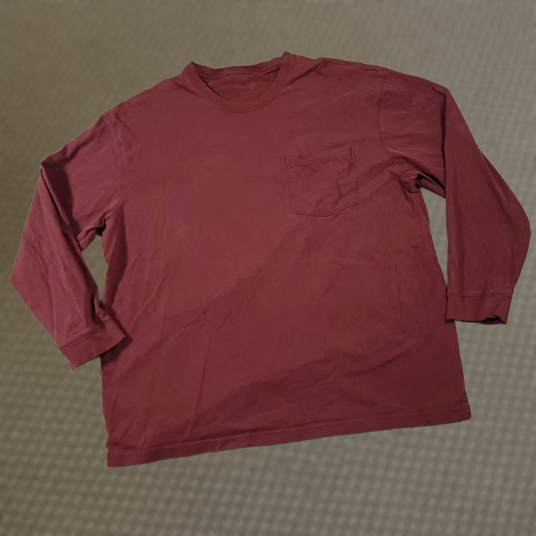Duluth Trading Company Duluth Trading Company Shirt Mens 2XL Red Long Sleeve Grunge Workwear Pocket Size US XXL / EU 58 / 5 - 1 Thumbnail