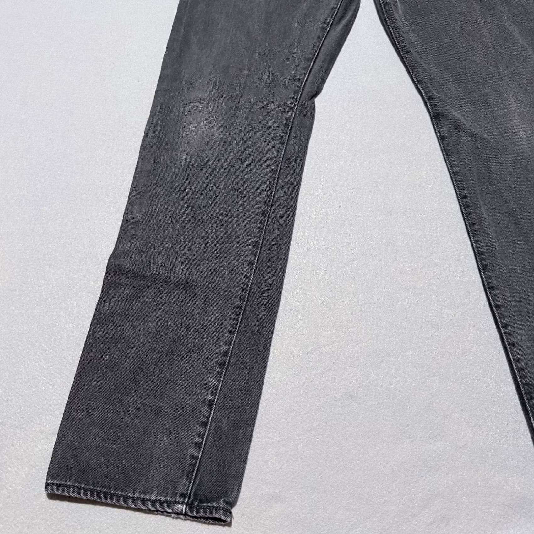 Levi's Levi’s 501 Original Jeans Mens Black Denim Mid Rise Classic Straight 33x31 5-Pocket Design Button US Size US 33 - 5 Thumbnail