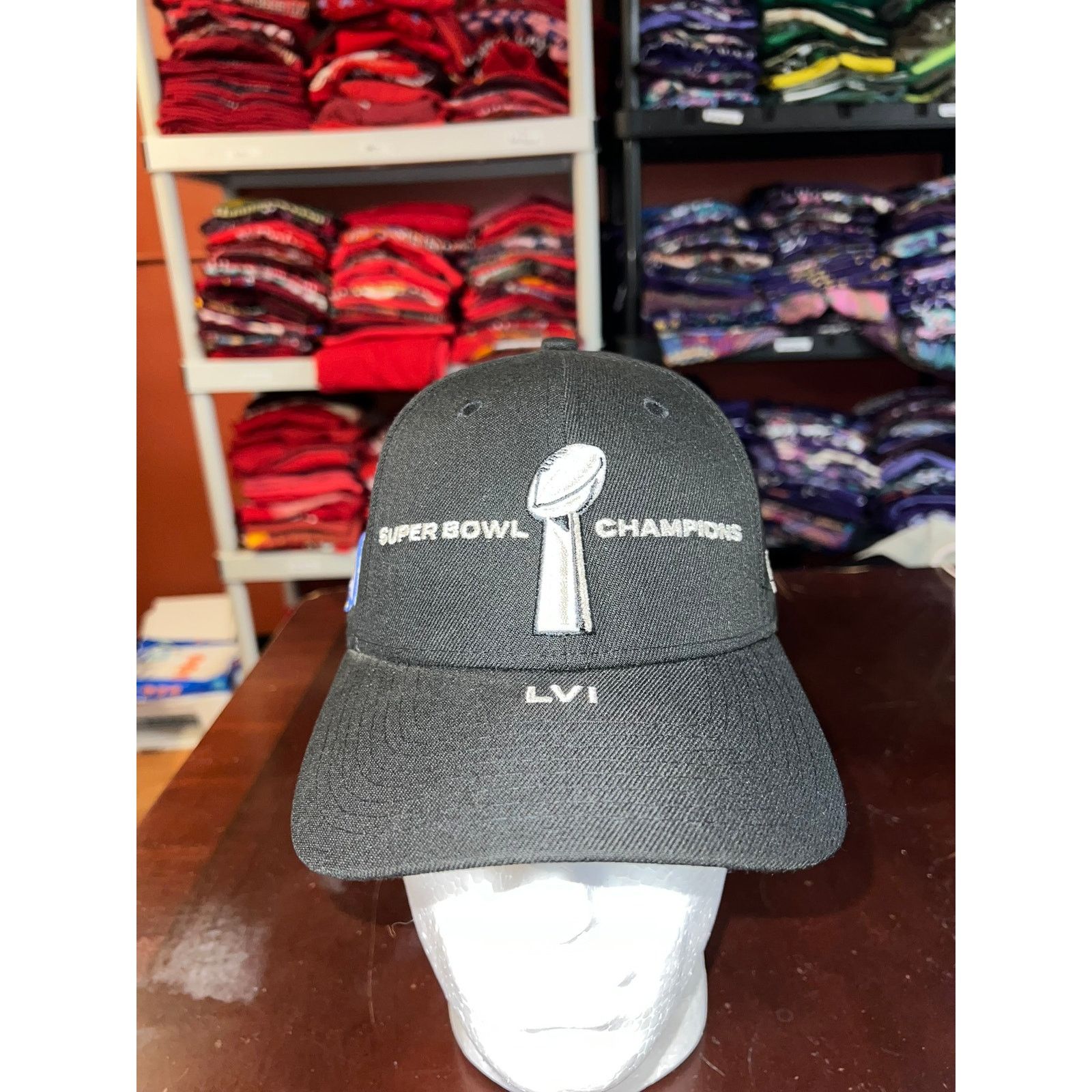 New Era Super Bowl LA Rams Hat Super Bowl LVI NFL Football New Era Size ONE SIZE - 1 Thumbnail
