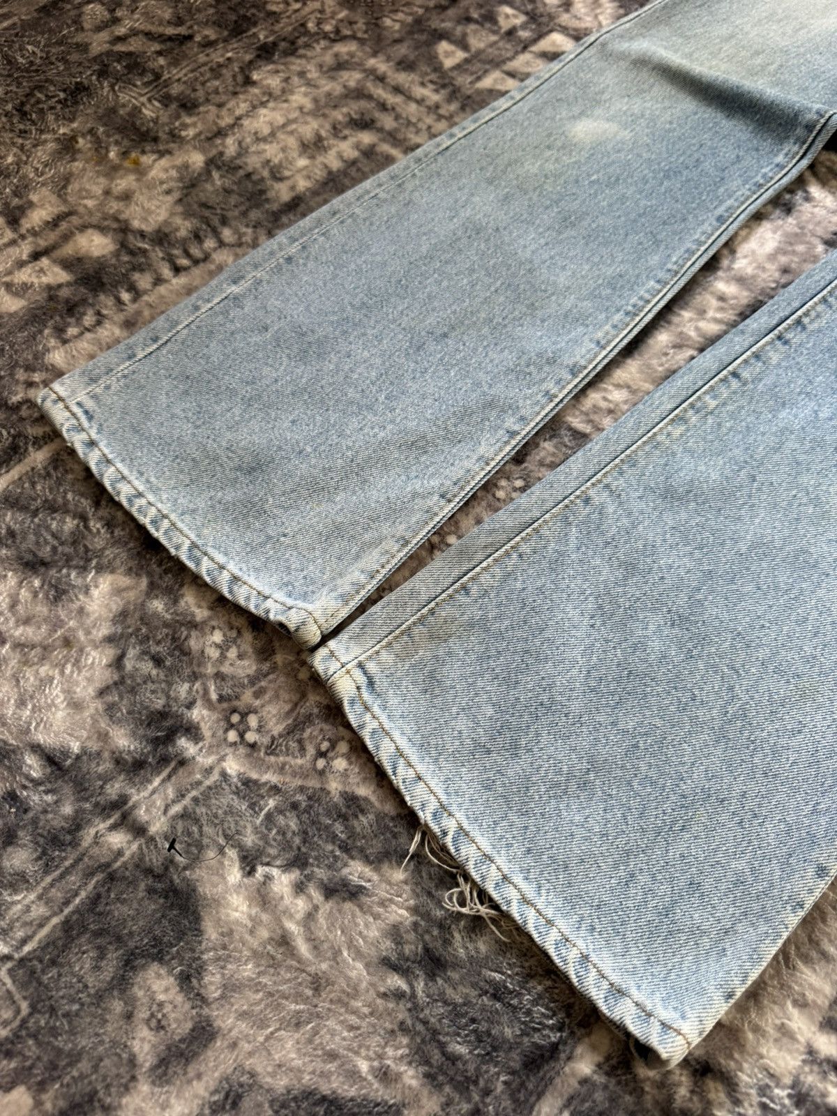 Levi's 70s Vintage Levis 517 Talon Zipper Flared Bootcut Jeans Size US 29 - 5 Thumbnail