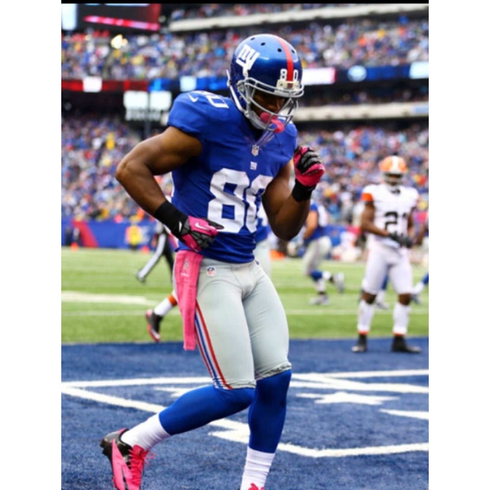 Nike New York Giants Victor Cruz Nike Elite Jersey 52 2XL NFL Size US XXL / EU 58 / 5 - 9 Thumbnail