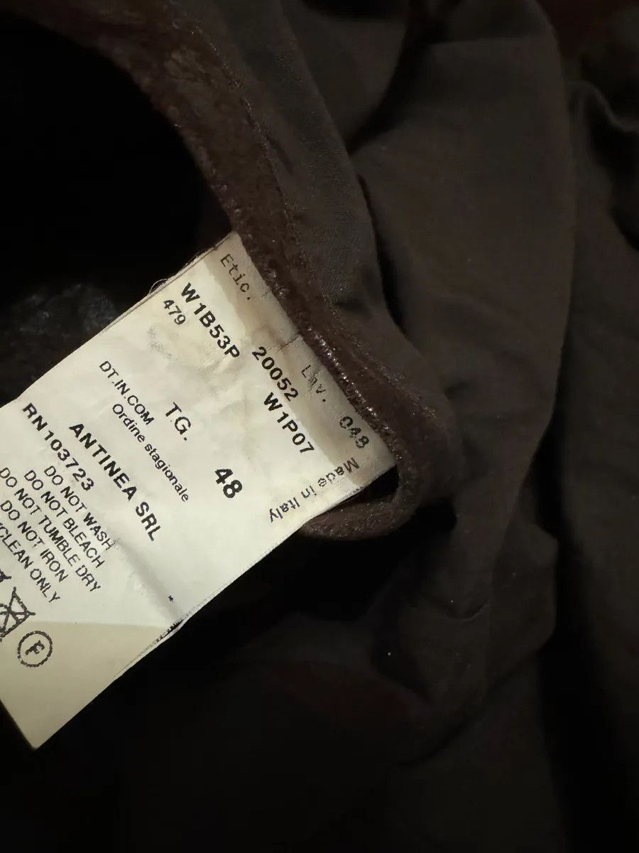 Emporio Armani FW2005 Emporio Armani Brown Crocodile Effect Textured Leather Jacket Size US M / EU 48-50 / 2 - 7 Thumbnail
