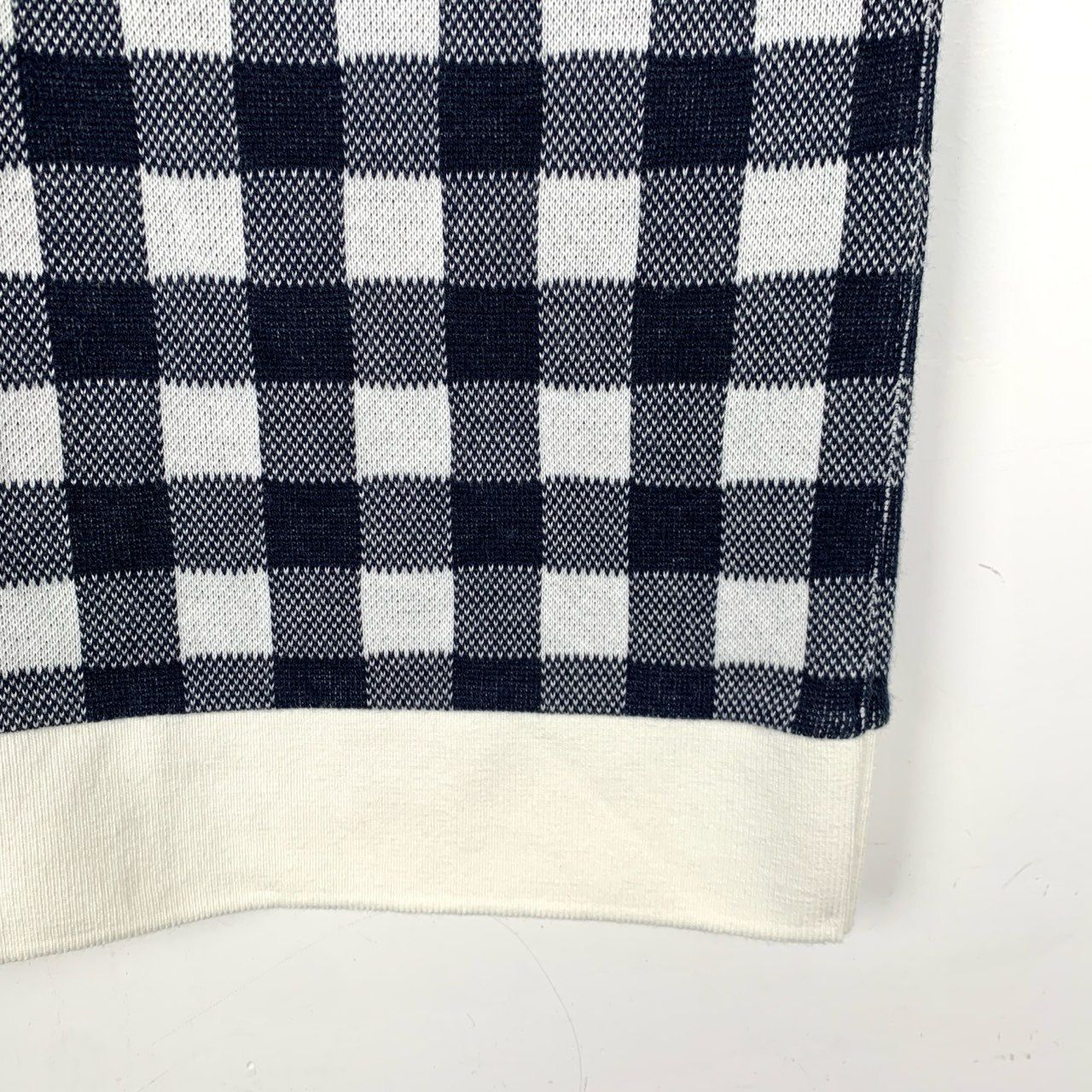 Thom Browne Thom Browne Colorblock Checkered Collar Cotton Long Sleeve S Size 36" / US 14 / IT 50 - 5 Thumbnail