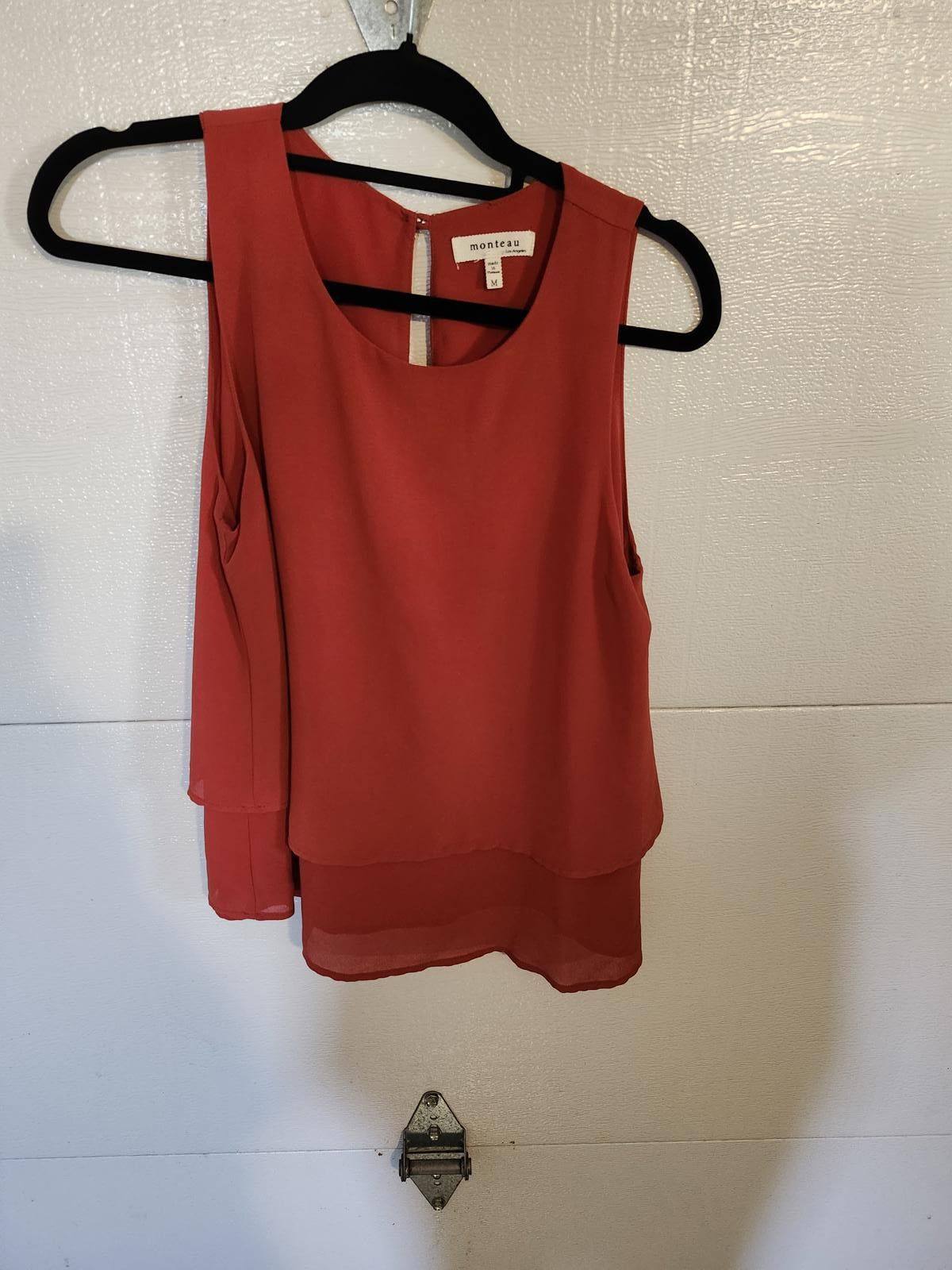 Designer Monteau sleeveless top Size M / US 6-8 / IT 42-44 - 1 Thumbnail
