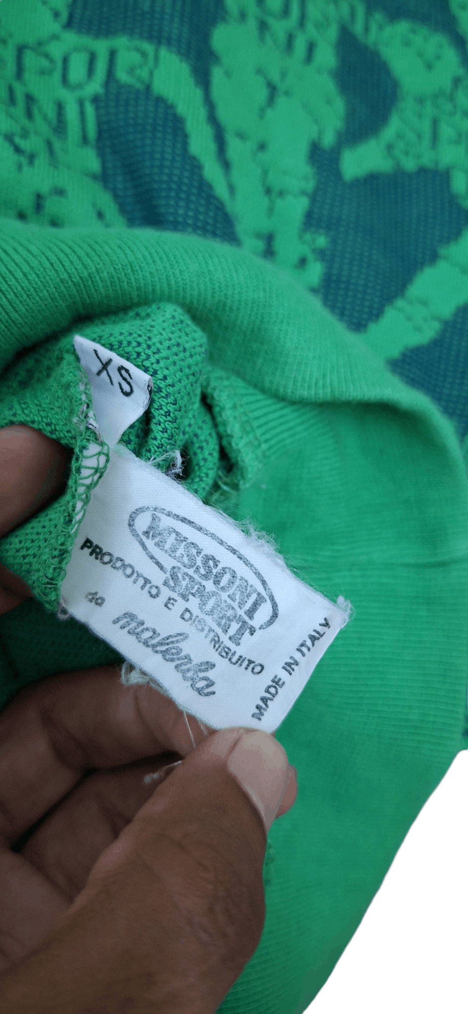 Missoni Rare Vintage Missoni Sport Fullprint Half Button Sweatshirt Size US XS / EU 42 / 0 - 10 Thumbnail