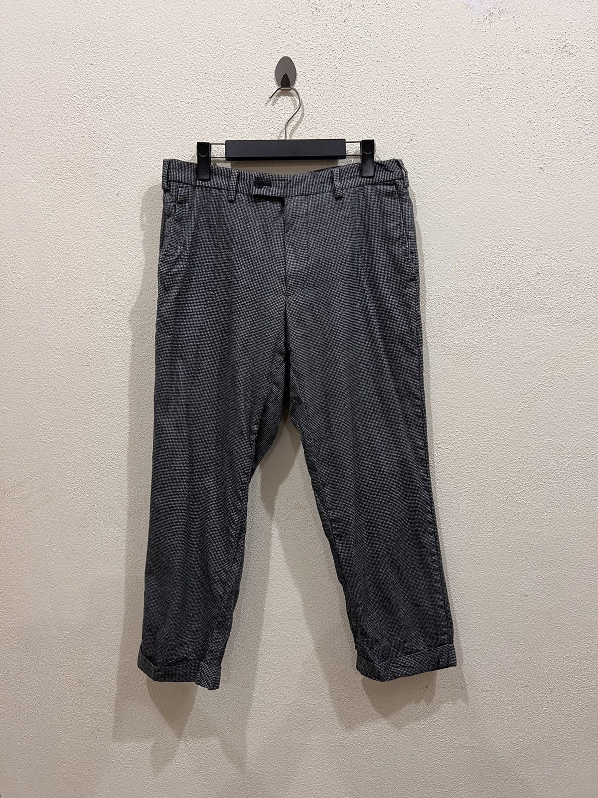 Japanese Brand × Uniqlo Japanese Brand Uniqlo Plaid tartan Wool pant Size US 30 / EU 46 - 2 Thumbnail