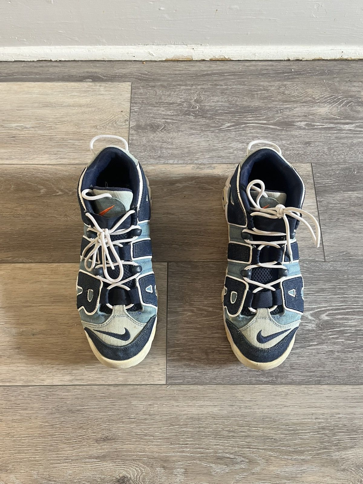 Jordan Brand × Nike Nike Air More Uptempo ‘Denim’ Size US 10.5 / EU 43-44 - 2 Thumbnail