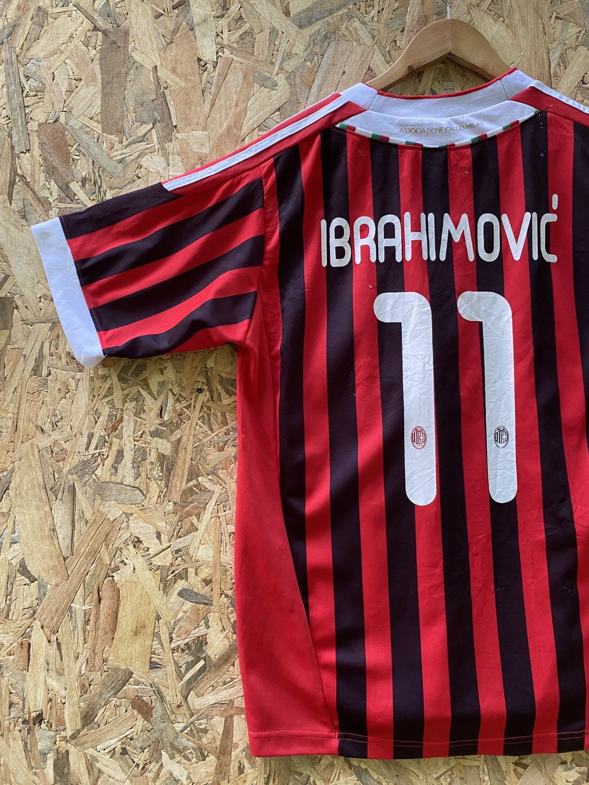 Adidas × Vintage Vintage a.c milan jersey Size US M / EU 48-50 / 2 - 11 Thumbnail