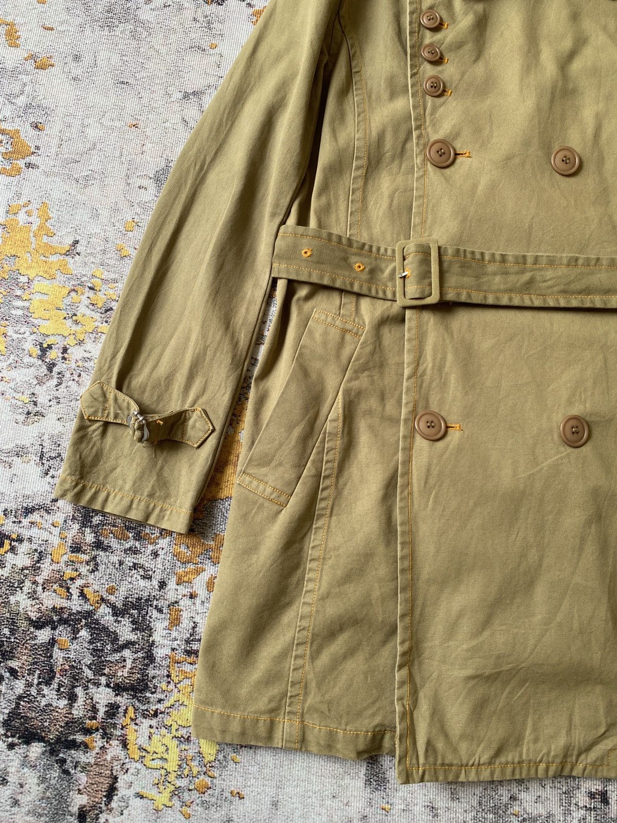 Issey Miyake Sunaokuwahara By Issey Miyake Trench Coat Jacket Size US M / EU 48-50 / 2 - 6 Thumbnail