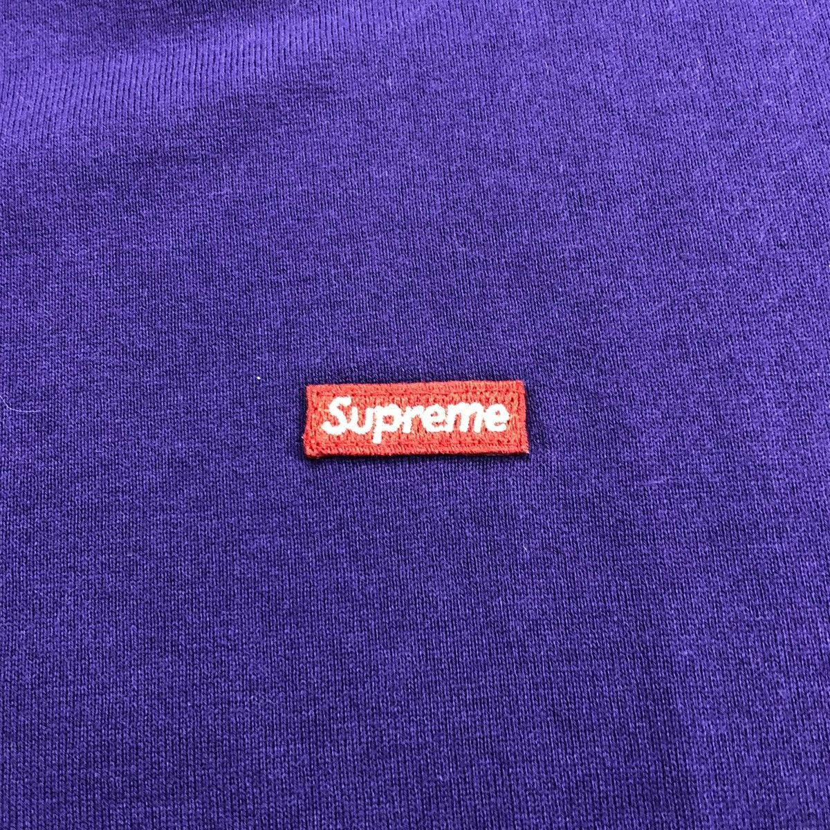 Supreme Supreme Logo Box Small Embroidery Purple Tee Size US L / EU 52-54 / 3 - 5 Thumbnail
