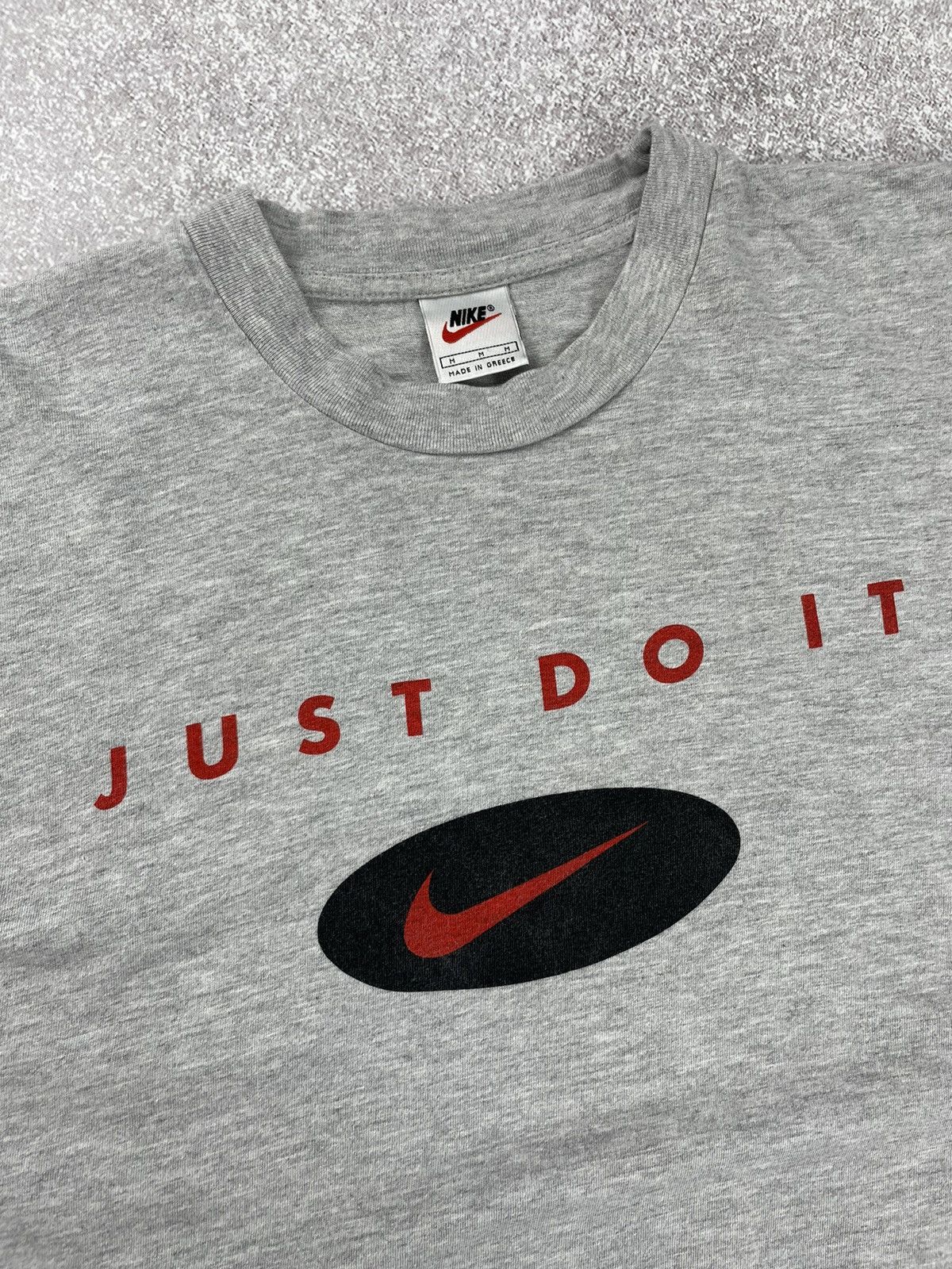 Nike × Vintage Vintage Nike Just Do It Logo Tee T-Shirt Size US M / EU 48-50 / 2 - 4 Thumbnail