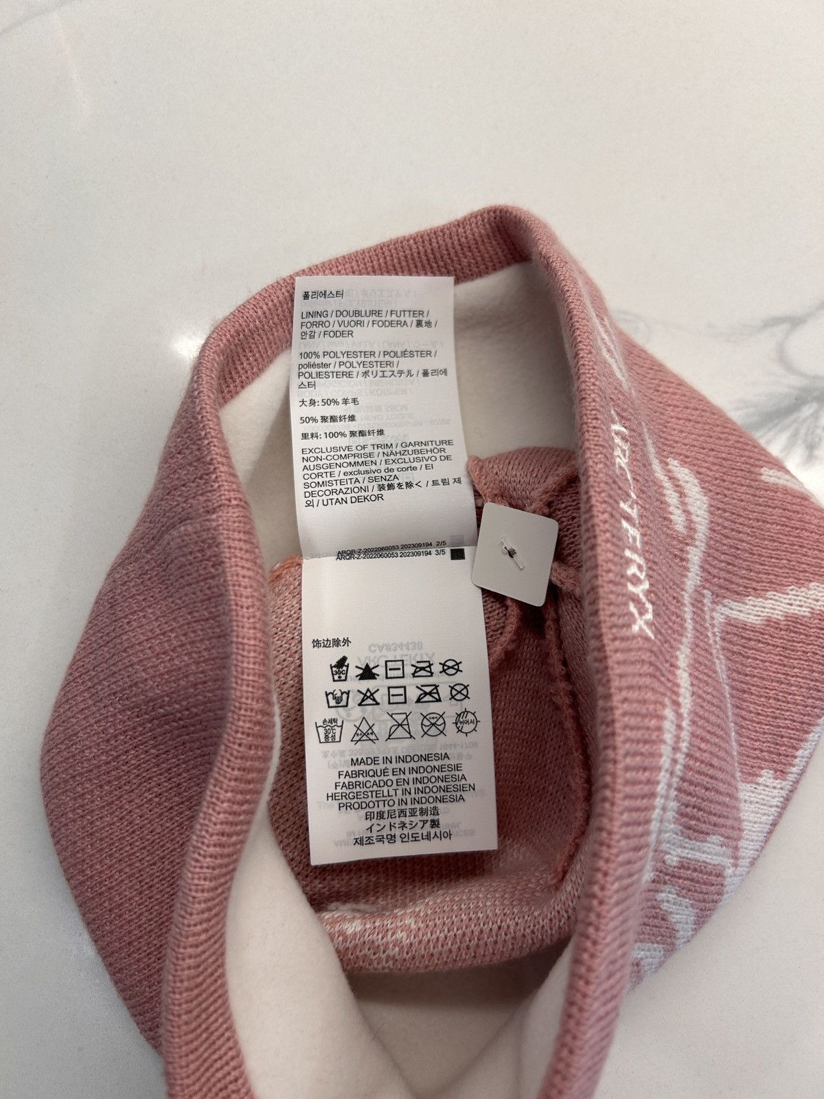 Arc'teryx Arc’teryx Pink Bird Head Toque Size ONE SIZE - 5 Thumbnail