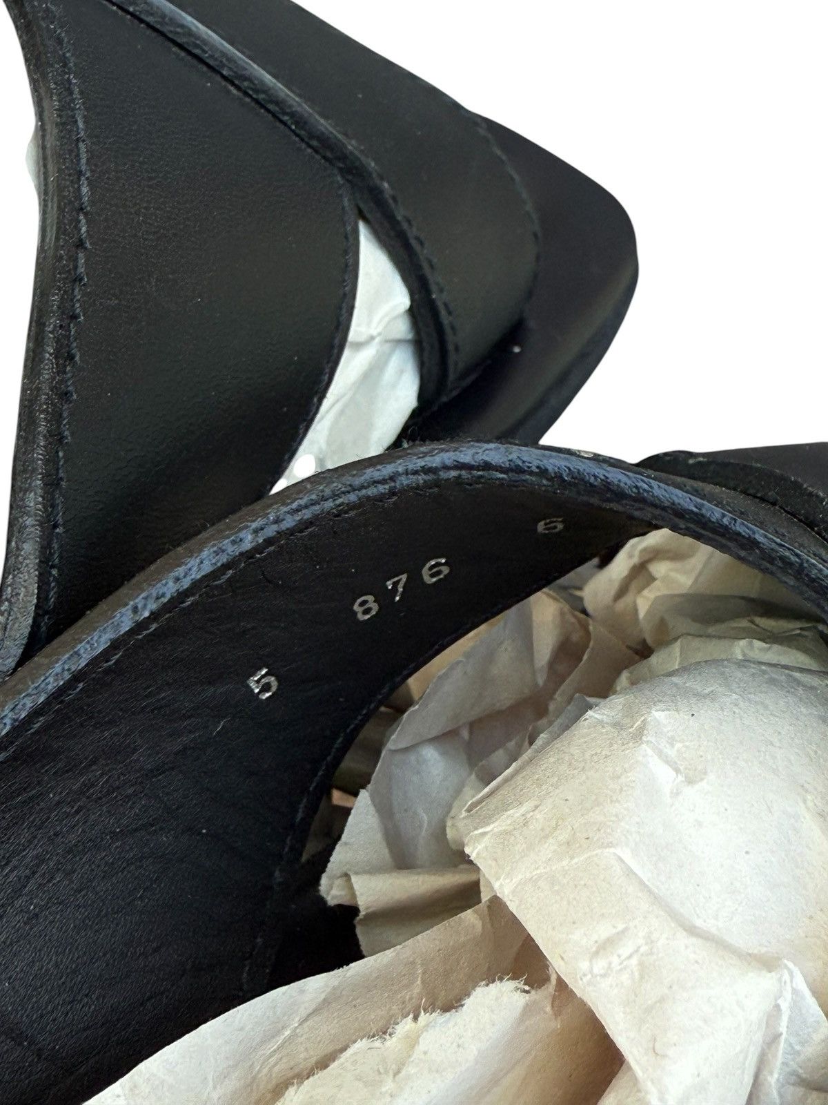 Prada Prada black leather sandals Size US 7 / EU 40 - 5 Thumbnail