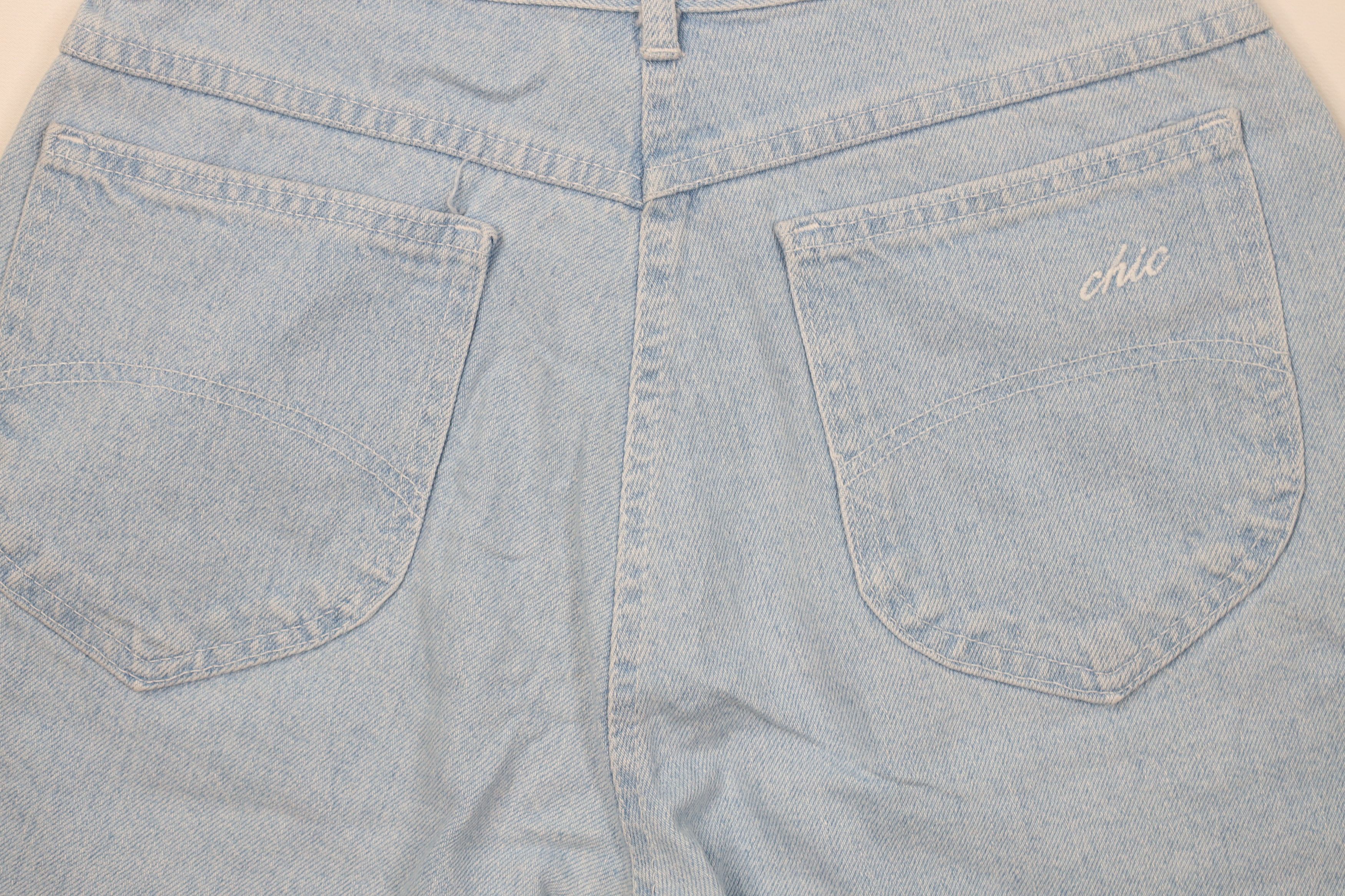 Vintage Vintage 90s Streetwear Off Denim Jean Shorts Jorts Blue USA Size 30" / US 8 / IT 44 - 10 Thumbnail