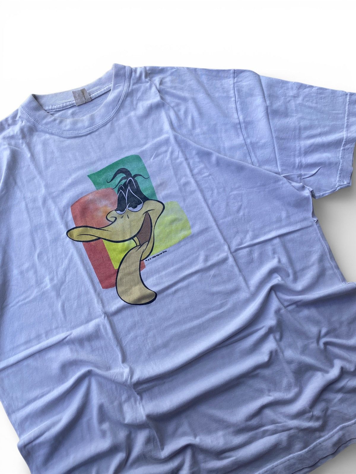 Warner Bros Vintage Daffy Duck Graphic Tee 1999 Warner Bros Looney Tunes Size US XL / EU 56 / 4 - 5 Thumbnail