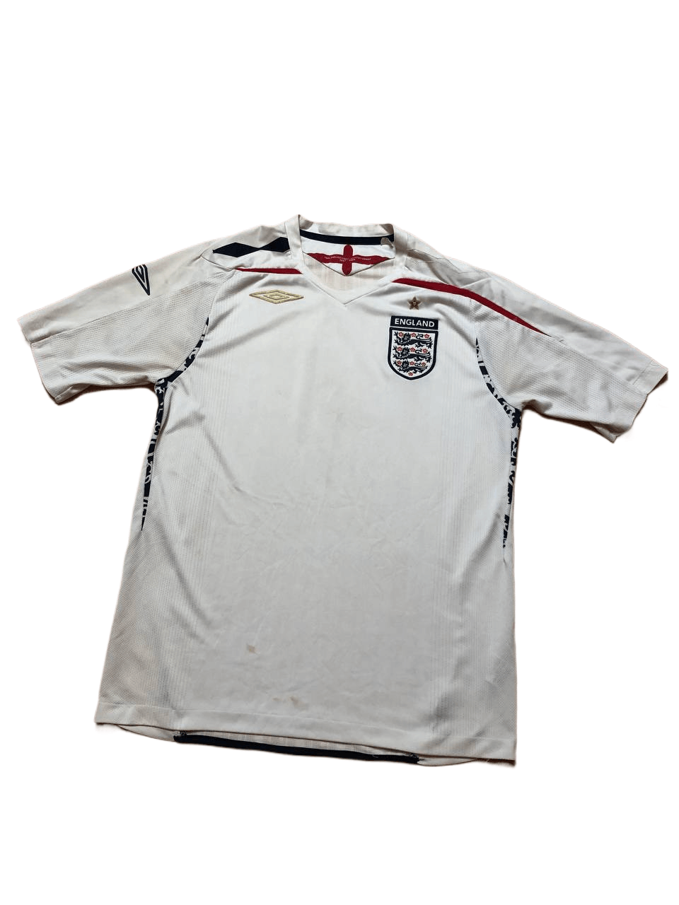 Umbro Umbro England 2007-2009 Home Football Jersey Size M Size US M / EU 48-50 / 2 - 1 Thumbnail