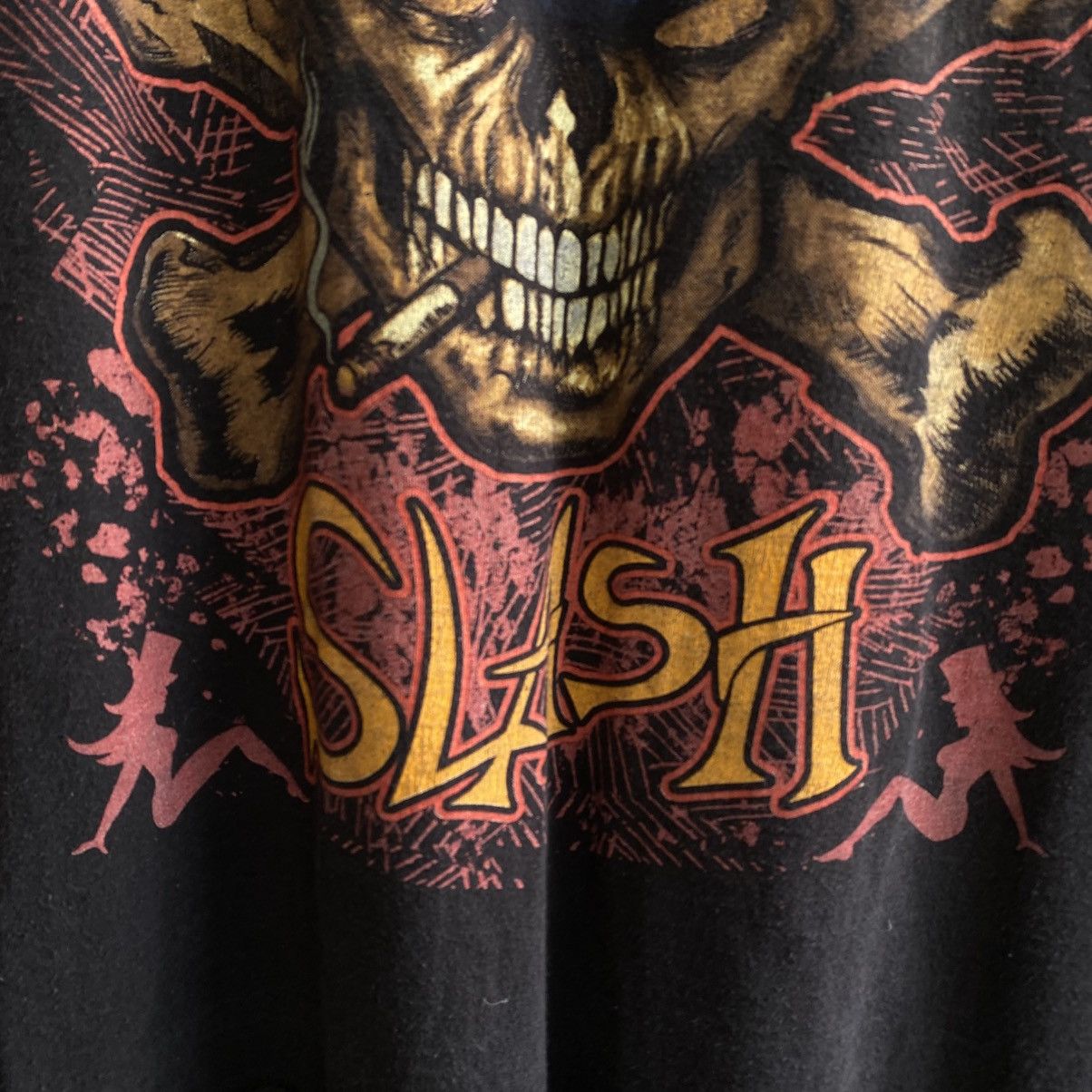 Band Tees Vintage Slash Big Graphic Logo y2k rock band 90’s tee Size US L / EU 52-54 / 3 - 4 Thumbnail
