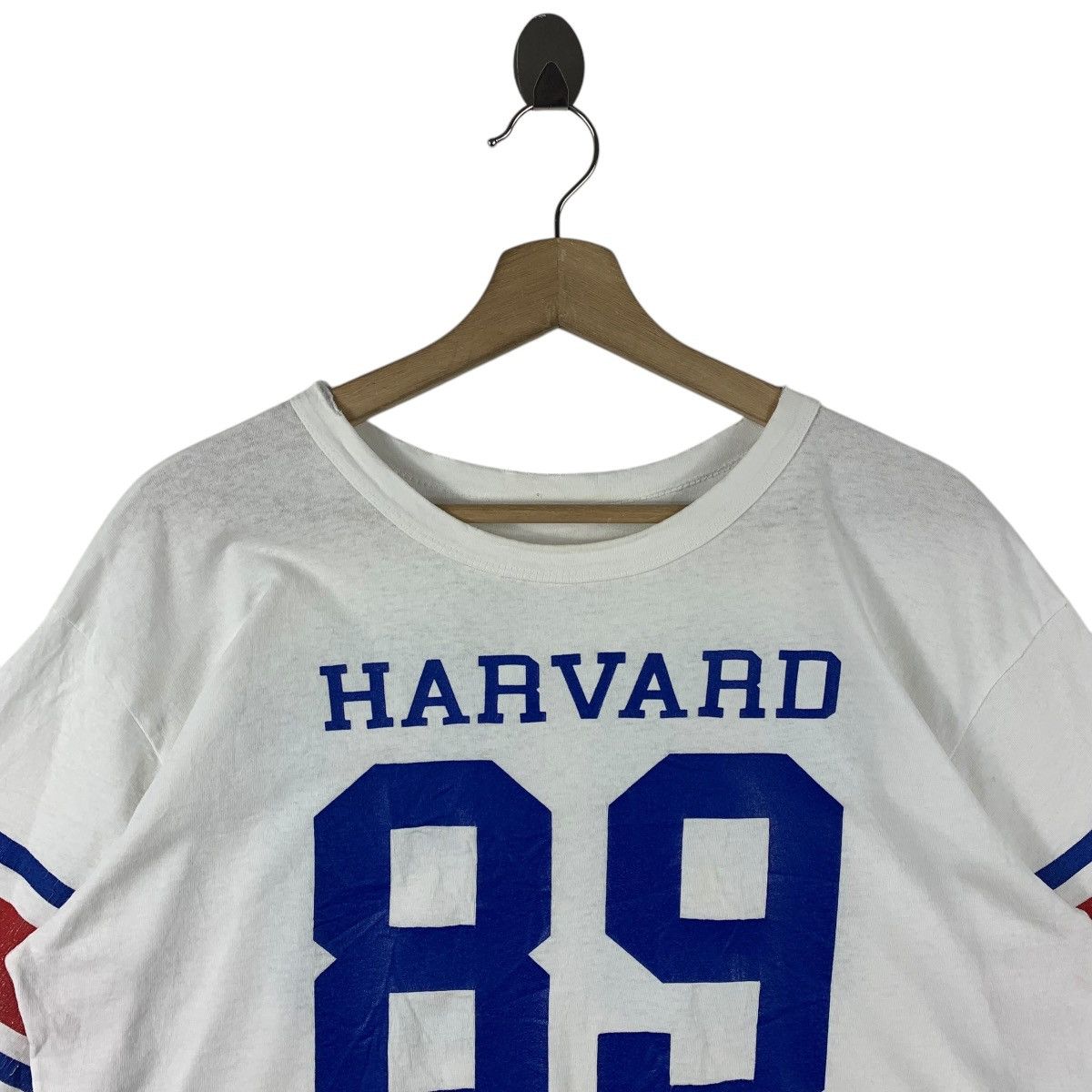 Vintage Vintage 90s HARVARD University Big Logo printed tee Size US L / EU 52-54 / 3 - 2 Thumbnail
