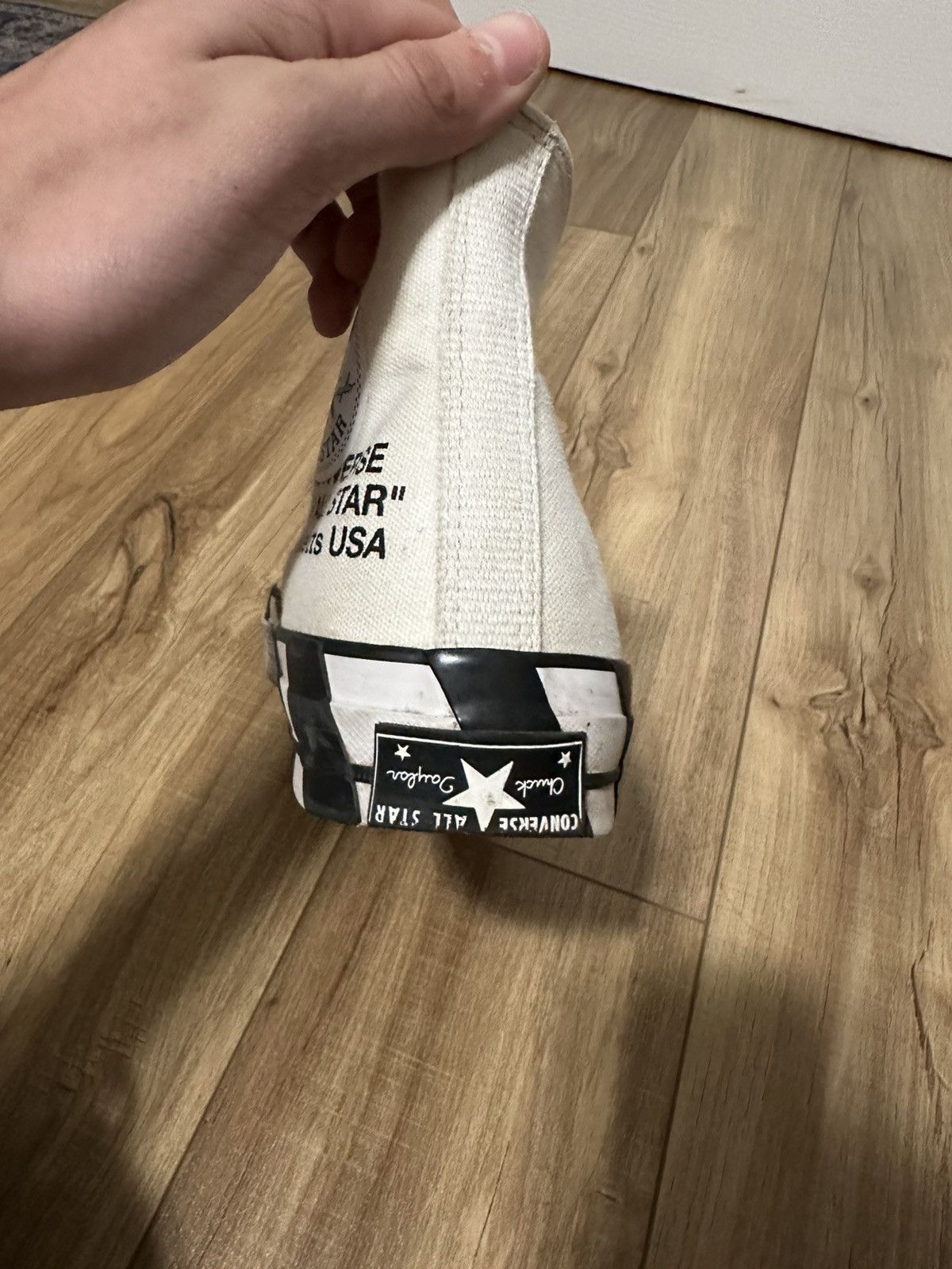 Converse × Off-White Off white converse Size US 8.5 / EU 41-42 - 3 Thumbnail