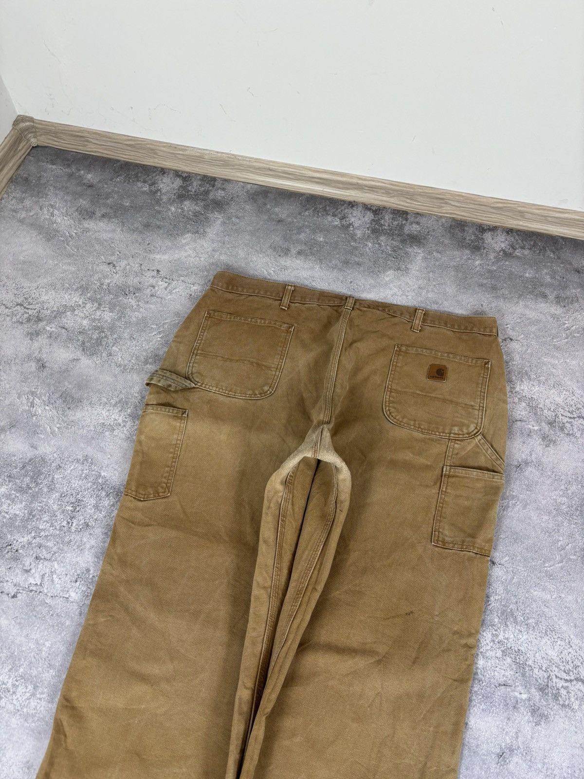 Carhartt Carhartt Men’s Duck Canvas Carpenter Pants USA Workwear Size US 44 / EU 60 - 18 Thumbnail
