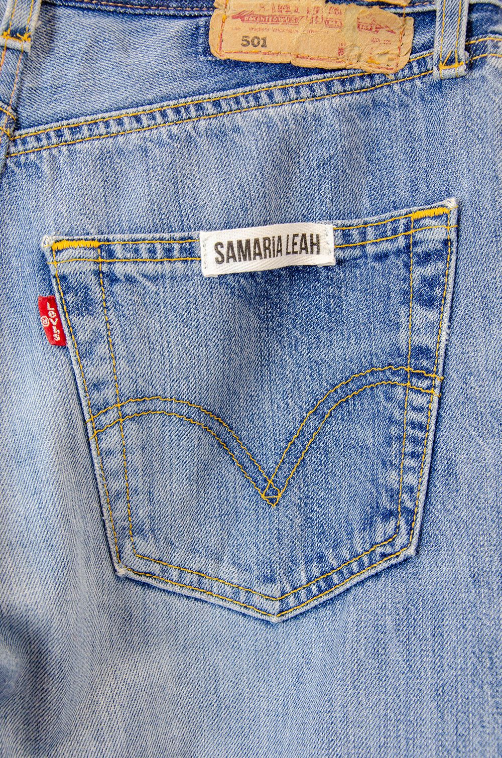 Levi's NWT Levi’s 501 x Samaria Leah Embellished Straight Jeans W27 Size 27" / US 4 / IT 40 - 9 Thumbnail