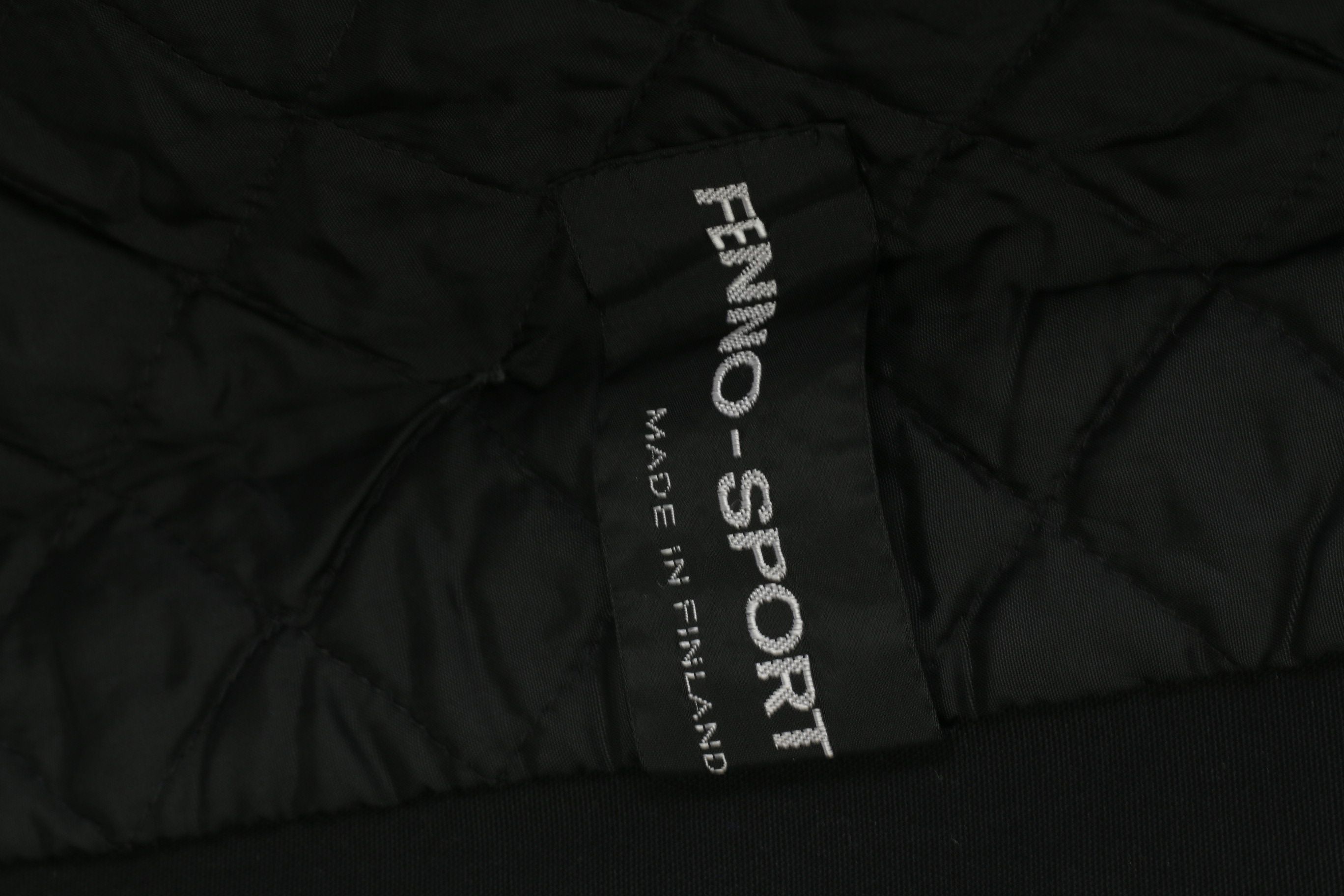 Vintage Fenno-Sport Women 38 M Coat Black Double Breasted 10989 Size XS / US 0-2 / IT 36-38 - 6 Thumbnail