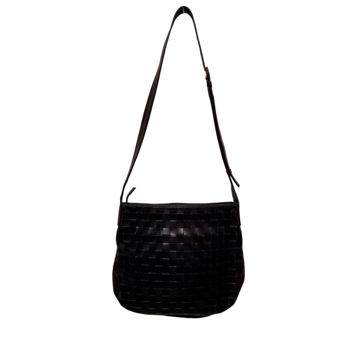 Issey Miyake 762 90s ISSEY MIYAKE IM PRODUCT bag woven leather shoulder Size ONE SIZE - 3 Thumbnail
