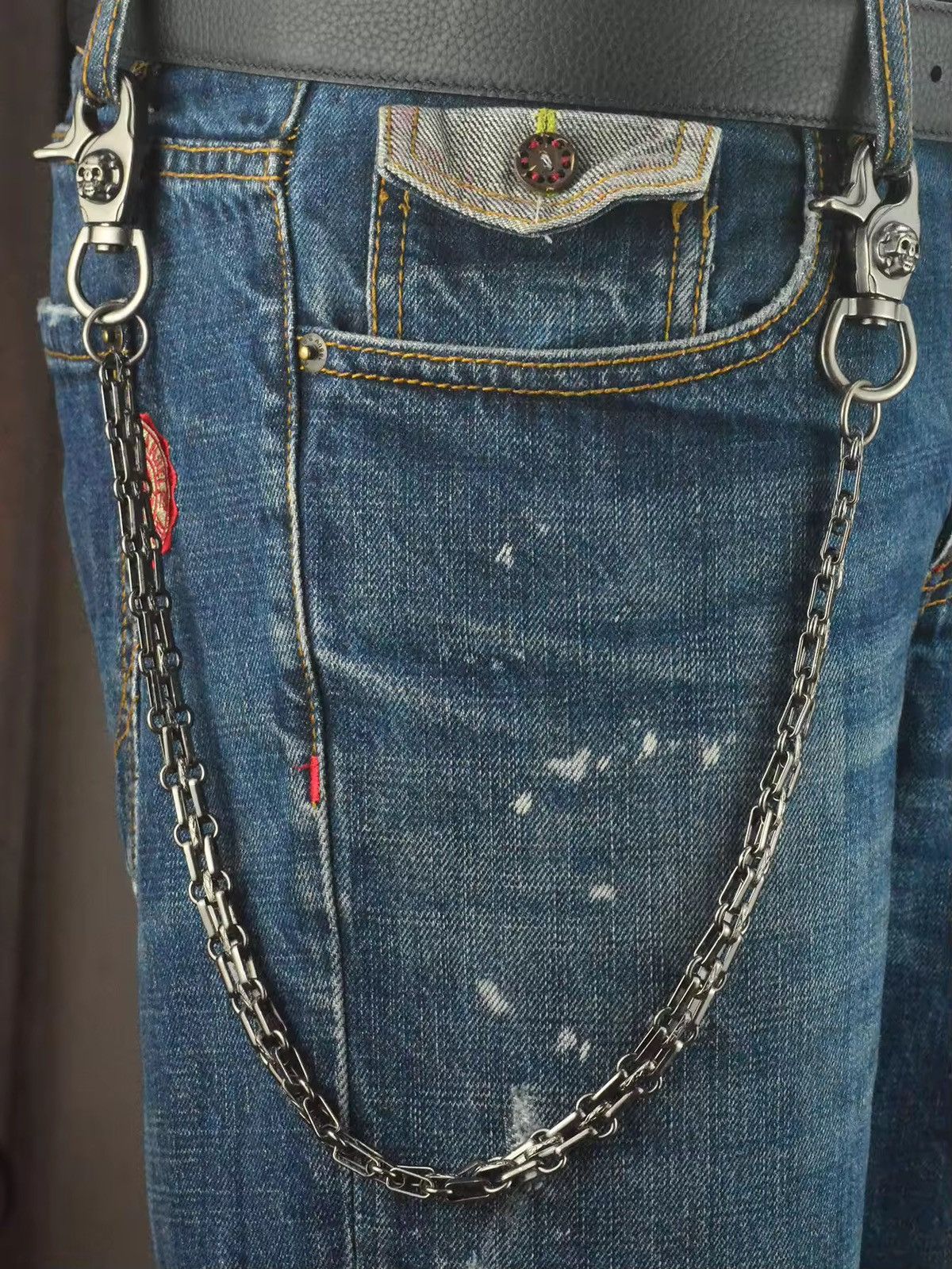 Jewelry Hip Pop Pants Trucker Biker Pant Chain Size ONE SIZE - 2 Thumbnail
