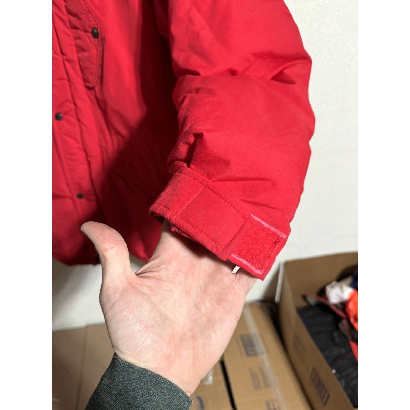 The North Face VINTAGE The North Face Red Label Goose Down Puffer Parka Jacket L Men's Red 80s Outdoor Insulated Size US L / EU 52-54 / 3 - 5 Thumbnail