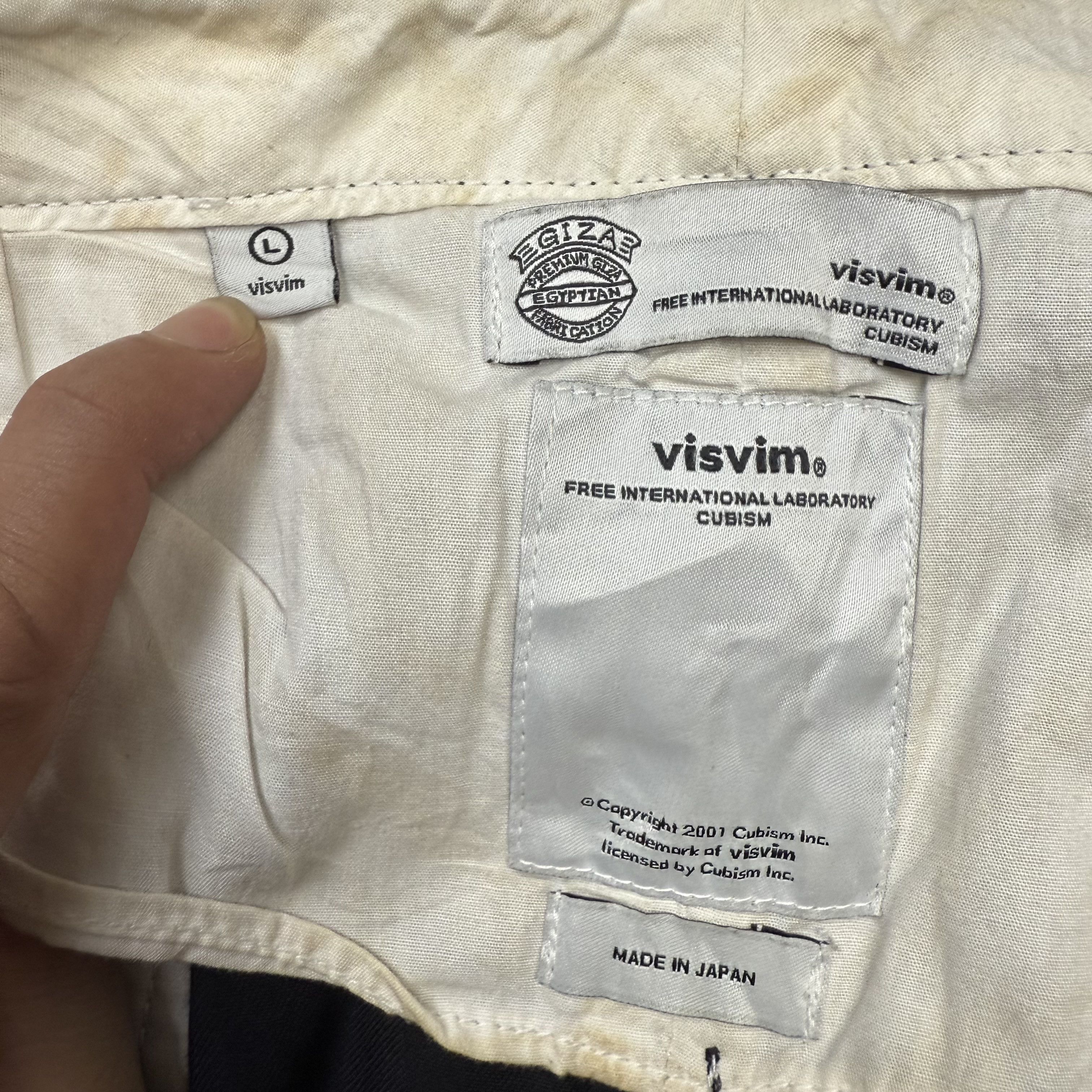 Visvim Visvim Giza Black Short Pants Size US 36 / EU 52 - 8 Thumbnail