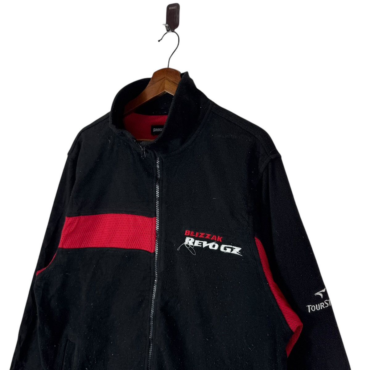 Dunlop × Vintage VINTAGE BLIZZAK DUNLOP RACING FLEECE SWEATER Size US M / EU 48-50 / 2 - 4 Thumbnail