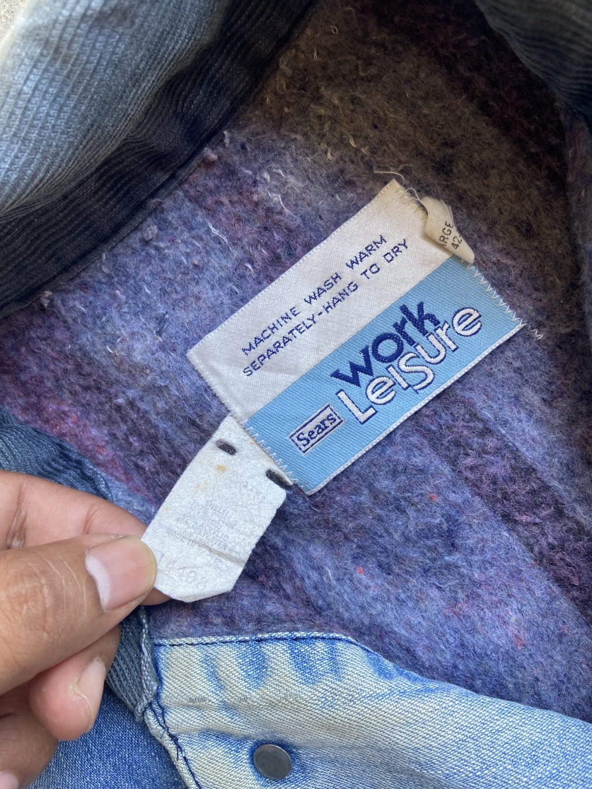 Sears VINTAGE 70s SEARS CHORE JACKET Size US L / EU 52-54 / 3 - 11 Thumbnail