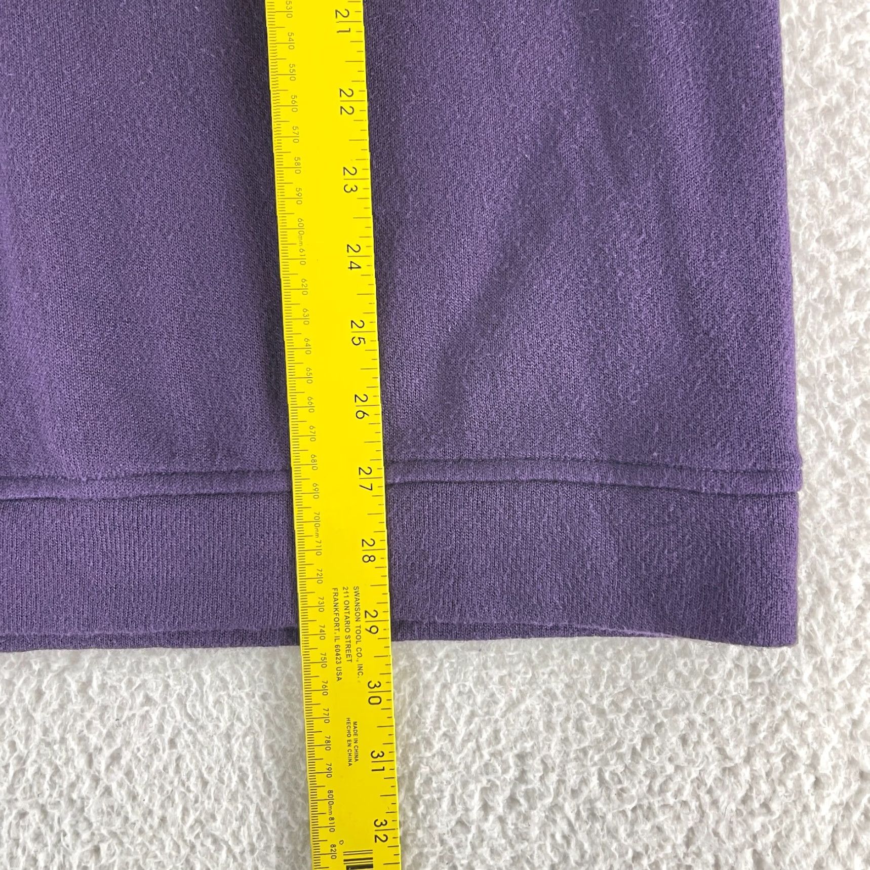 Ted Baker Ted Baker London Purple 1/4 Zip Knit Sweater Mens Long Sleeve Pullover Size 2XL Size US XXL / EU 58 / 5 - 7 Thumbnail
