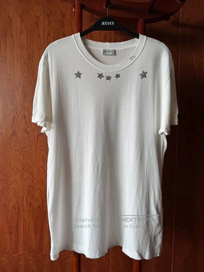 Saint Laurent Paris Saint Laurent Men's Short Sleeve Tee. Size US S / EU 44-46 / 1 - 1 Thumbnail