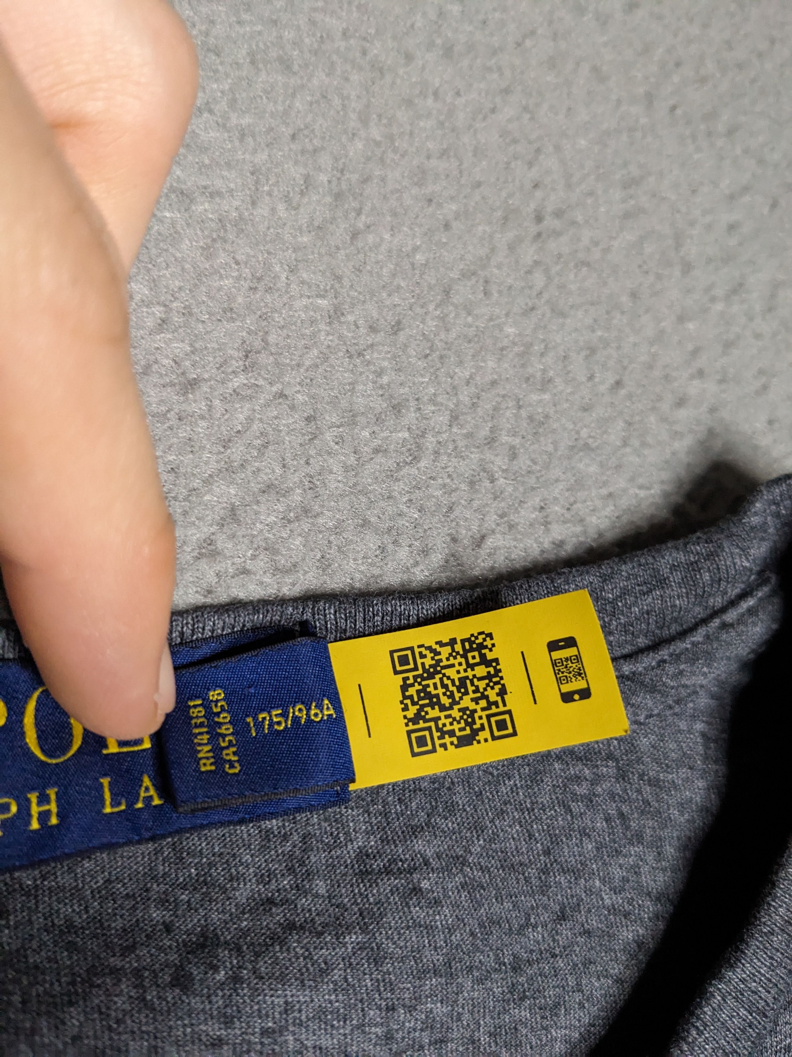 Polo Ralph Lauren Polo Ralph Lauren Spellout Graphic Shirt Grey Medium Preppy Size US M / EU 48-50 / 2 - 6 Thumbnail