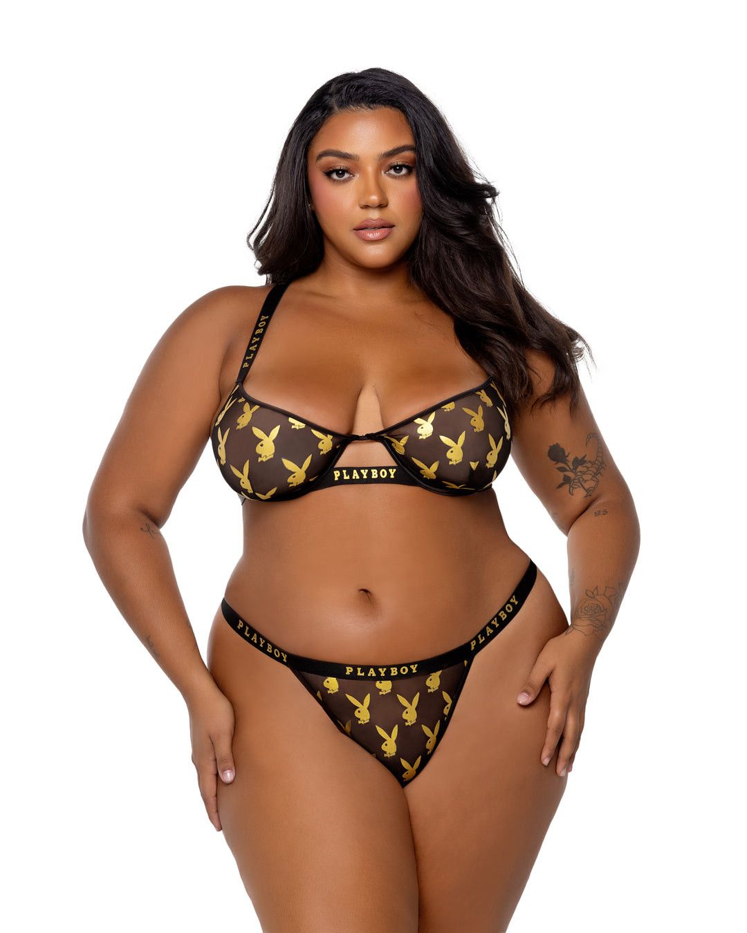 Other Playboy Bunny Rouge 2pc Set By Roma Size ONE SIZE - 5 Thumbnail