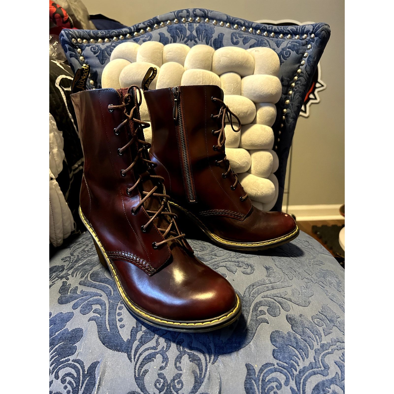 Dr Martens Cherry Red Sadie Heels size 109/EU 42