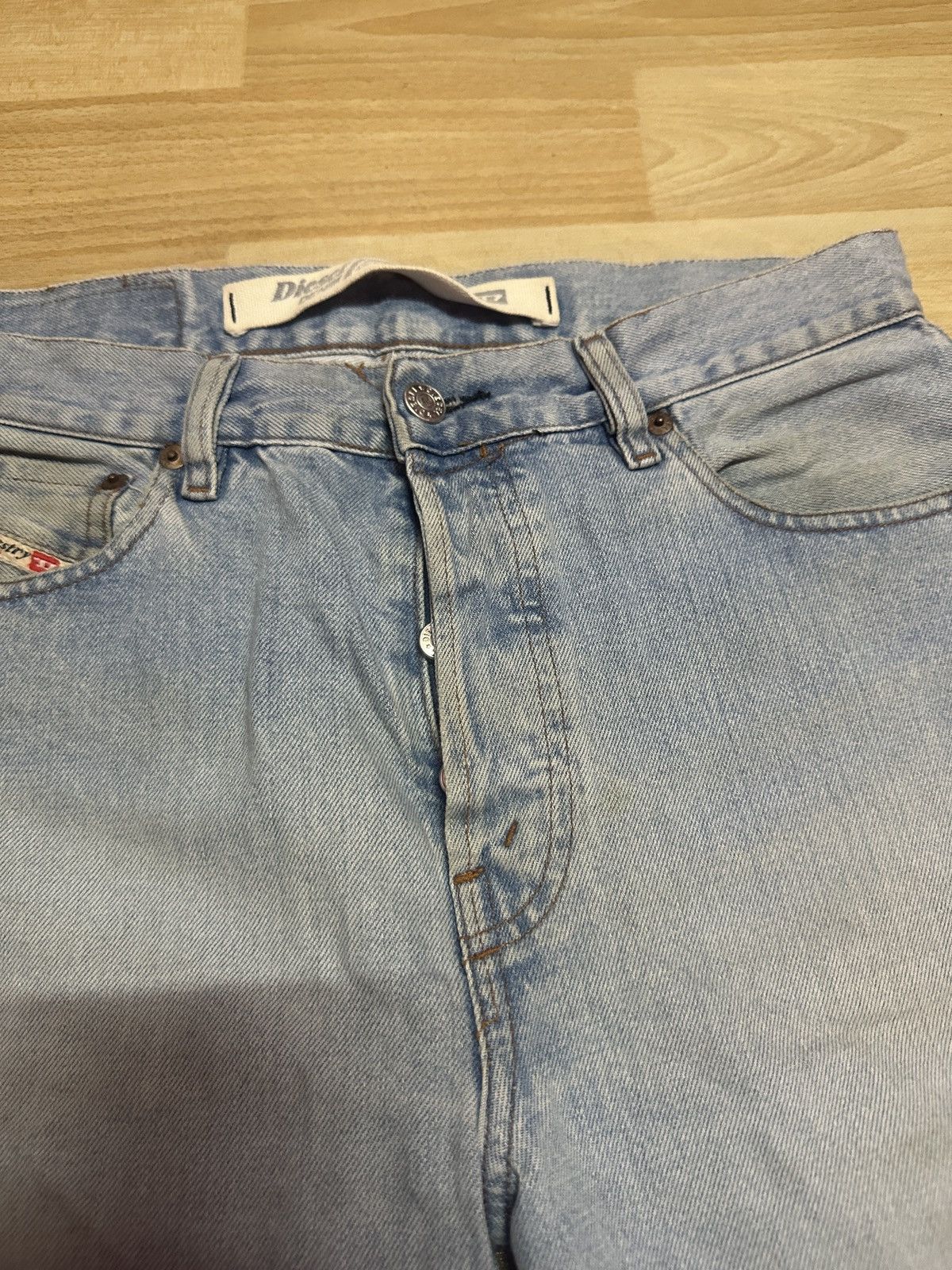 Diesel Diesel Faded Light Blue Denim Rare🔥🔥 Size US 32 / EU 48 - 7 Thumbnail