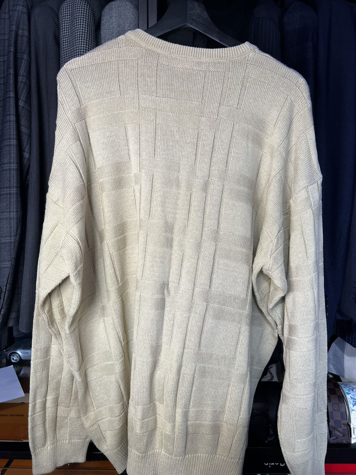 Lacoste Lacoste Knit Sweater - Beige. Size XL Size US XL / EU 56 / 4 - 4 Thumbnail
