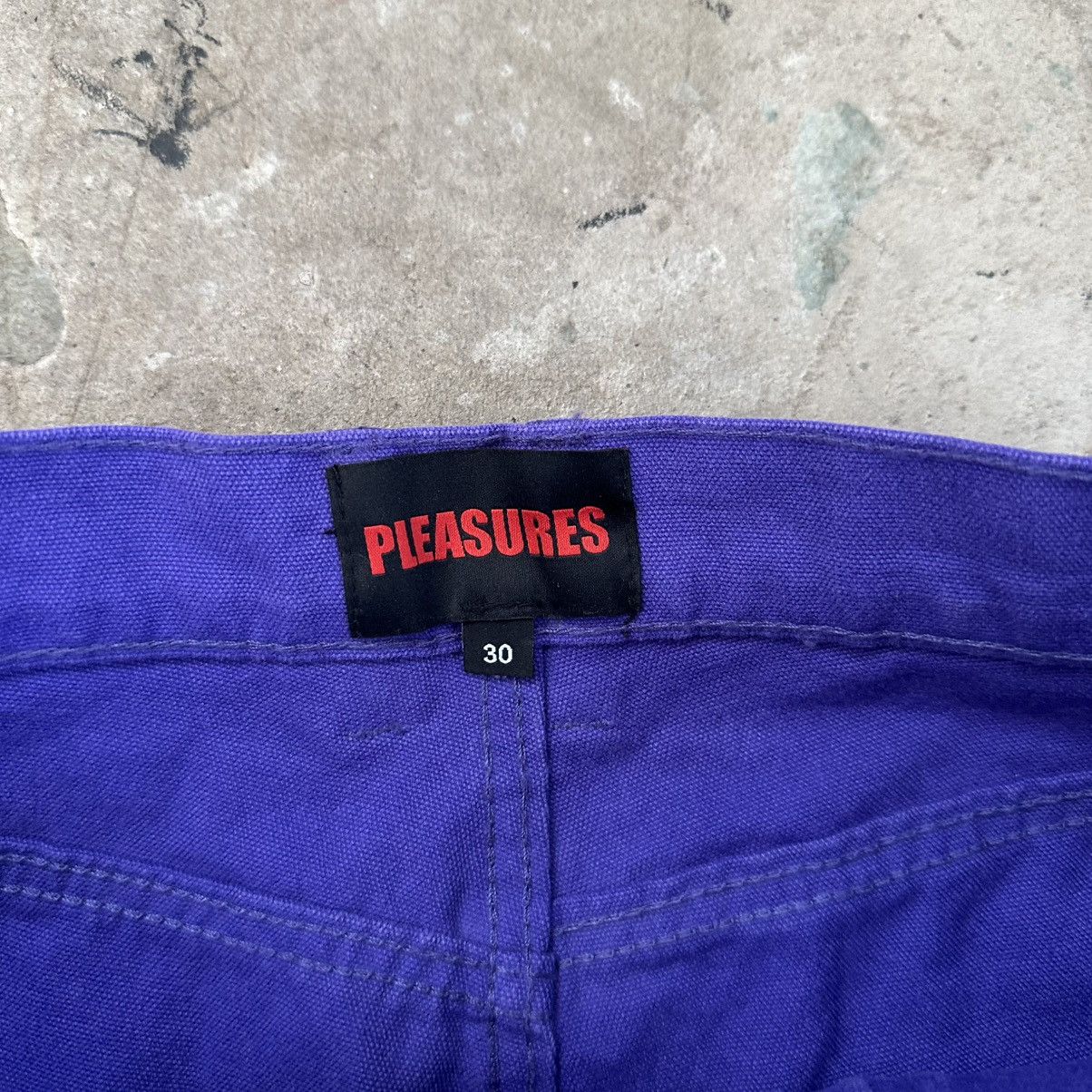Pleasures Pleasures Black Double Knee Carpenter Pants Size 30”x30” Size US 30 / EU 46 - 4 Thumbnail