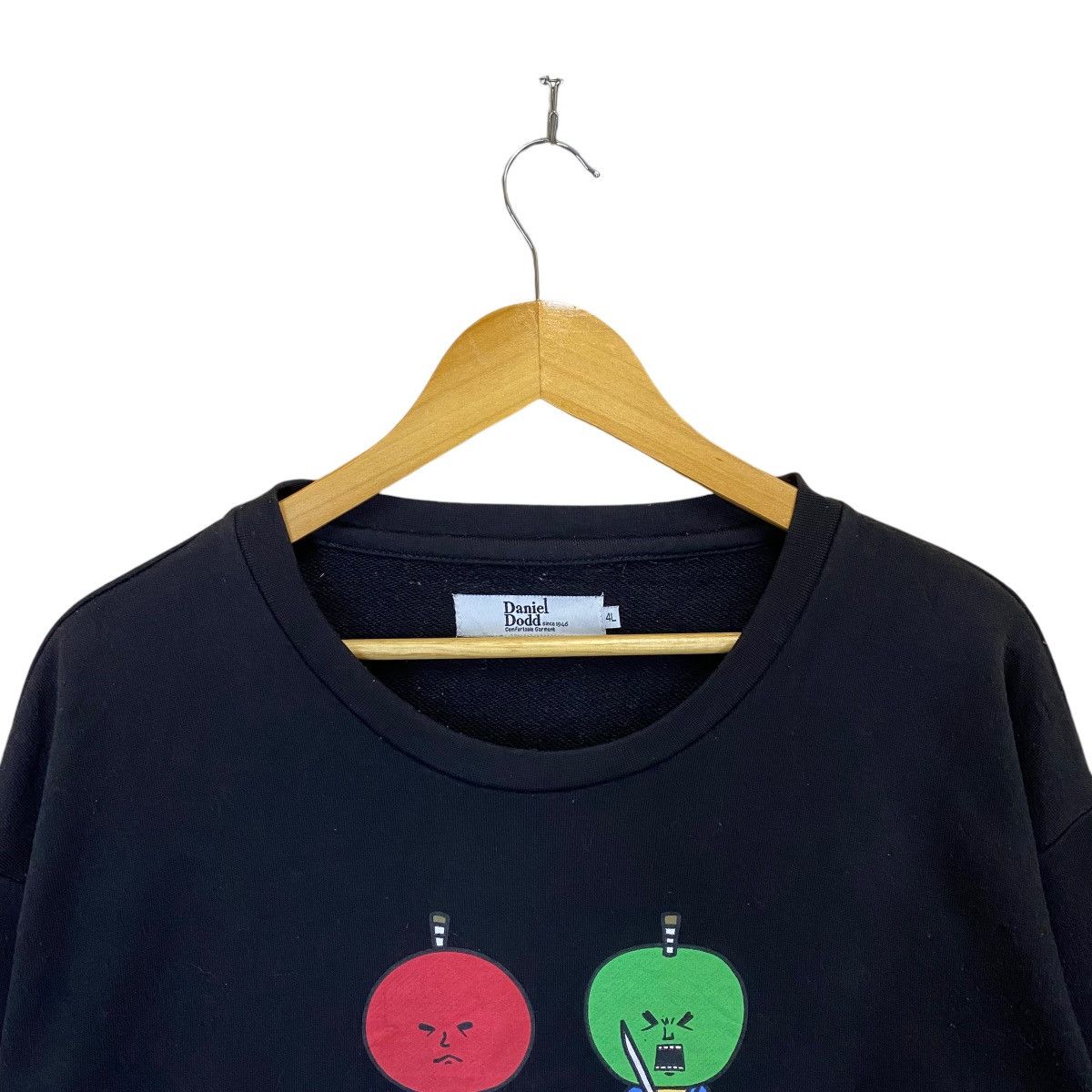 Anime × Cartoon Network × Japanese Brand Classic Samurai Movies Big Logo Crewneck Sweatshirt Size US L / EU 52-54 / 3 - 4 Thumbnail