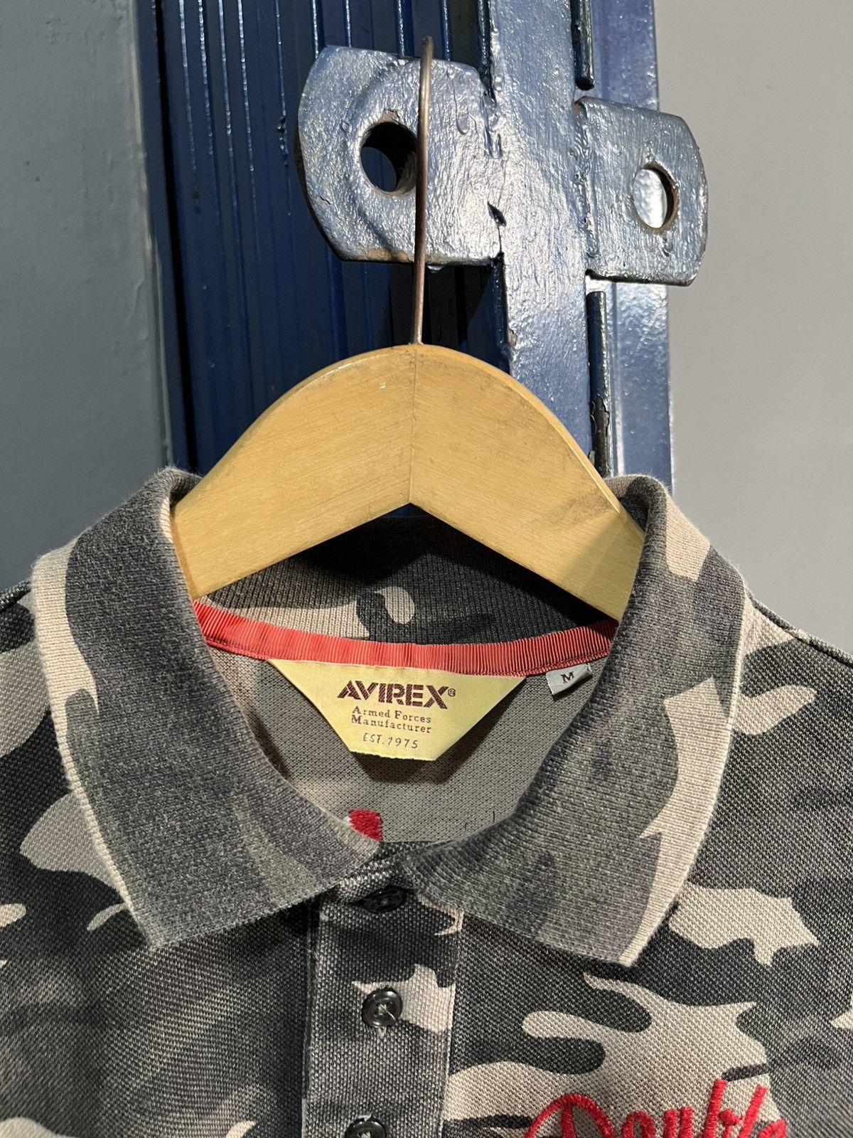 Avirex Vintage avirex polo shirt double troubel naked girl y2k Size US M / EU 48-50 / 2 - 5 Thumbnail