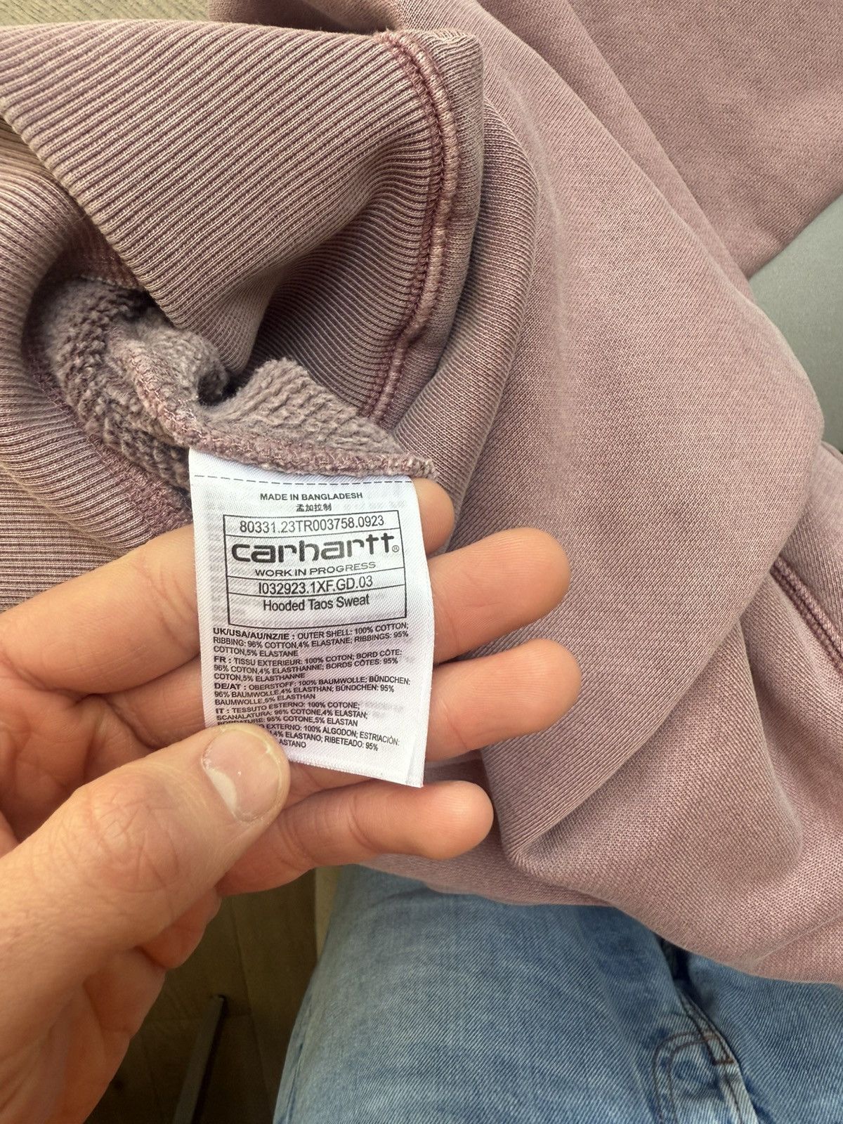 Carhartt Wip Carhartt WIP Taos Hoodie Size US L / EU 52-54 / 3 - 3 Thumbnail