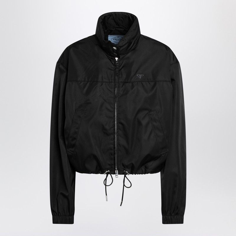 Prada Prada Black Re-Nylon Jacket Size S / US 4 / IT 40 - 1 Thumbnail