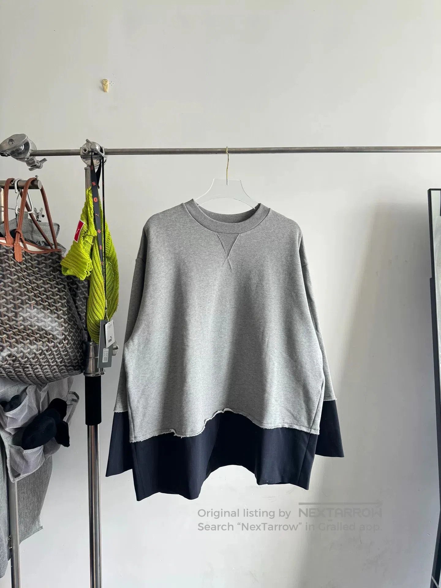 MM6 Maison Margiela MM6 Suit-Inspired Hoodie. Size S / US 4 / IT 40 - 2 Thumbnail